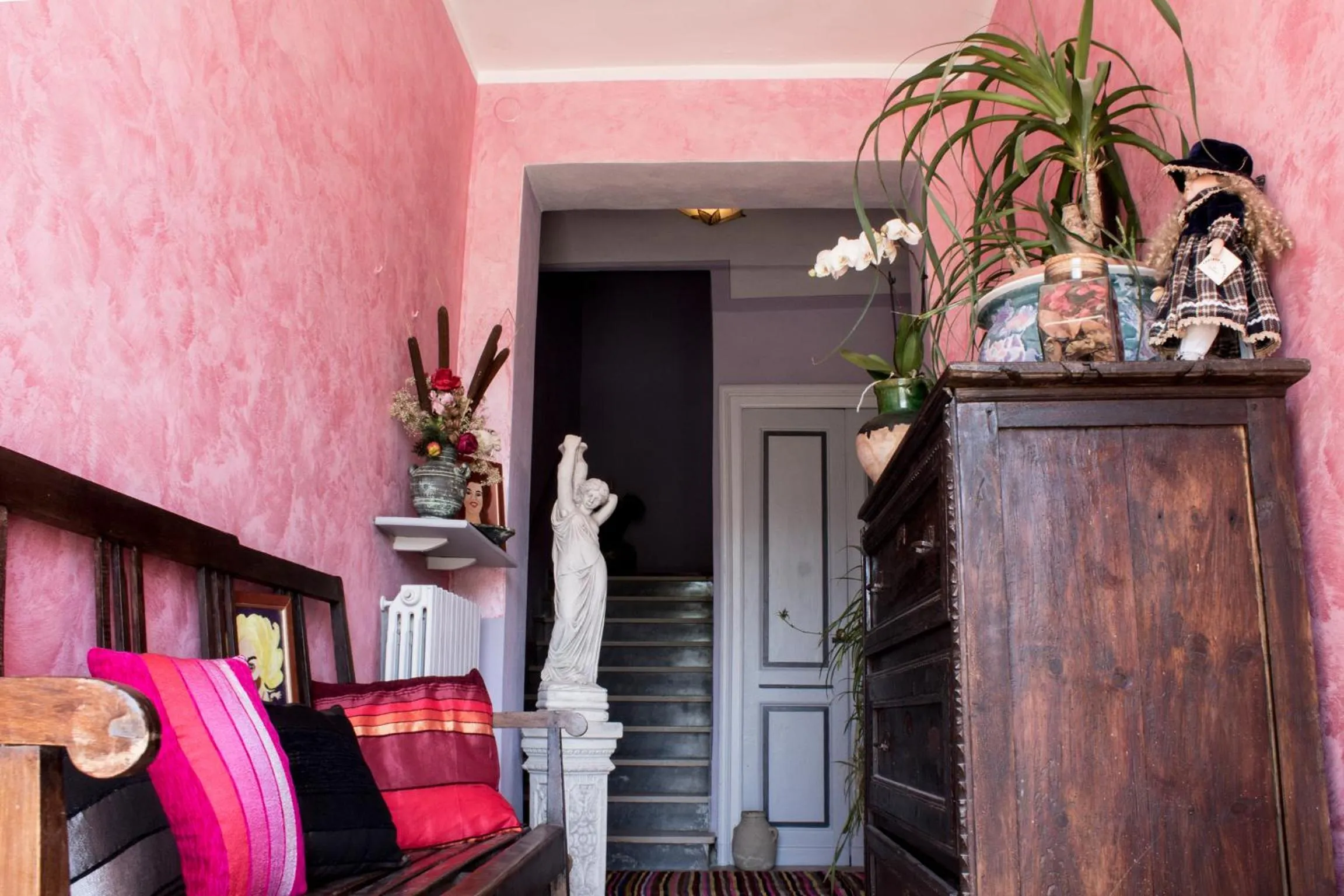 Lobby or reception in Alla corte dei Caretto