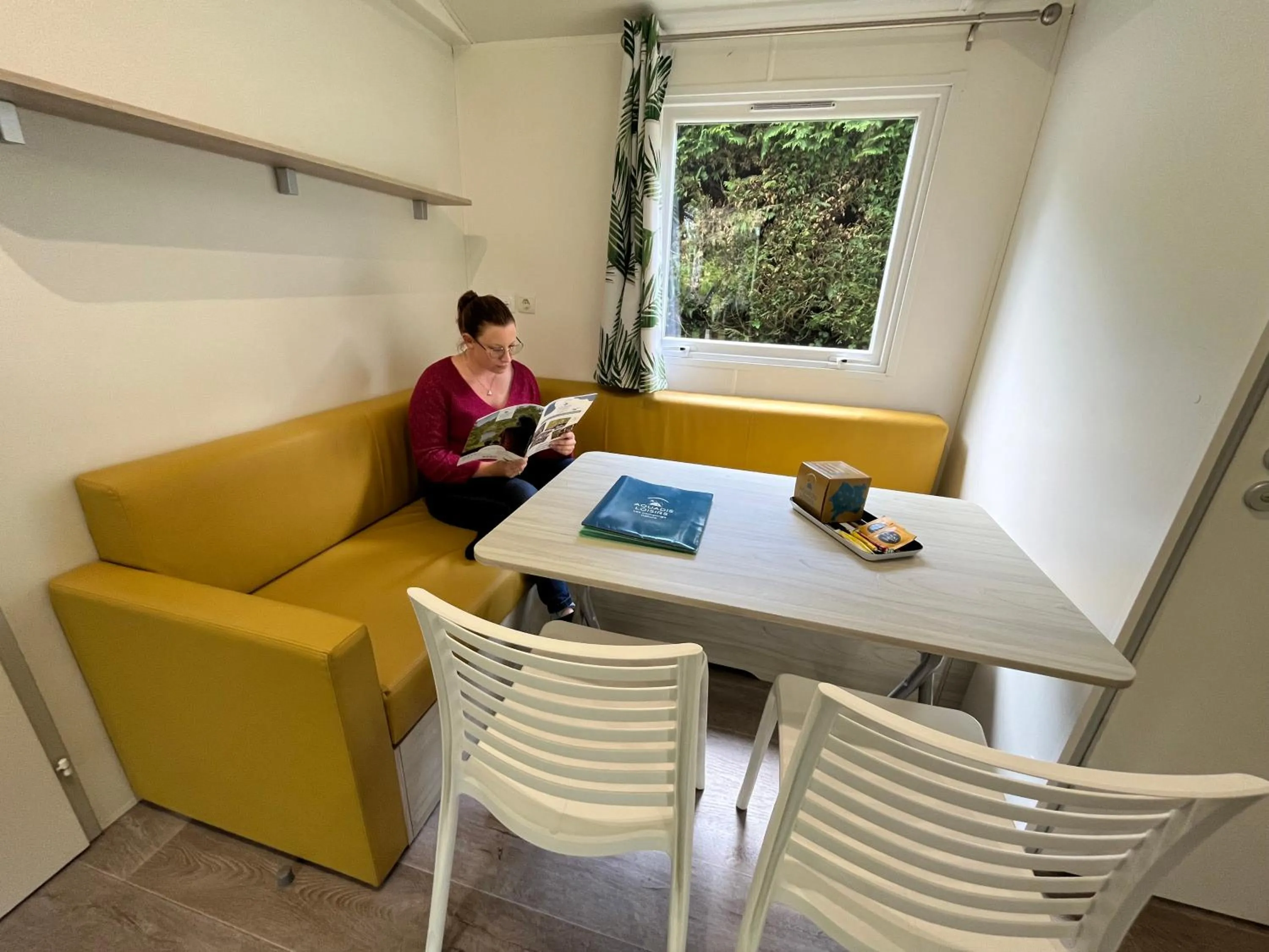 Living room in Camping de Tauves