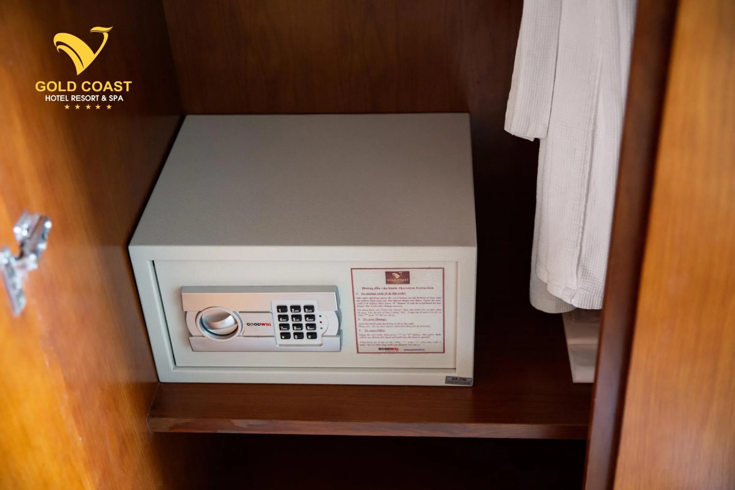 safe in Gold Coast Hotel Resort & Spa