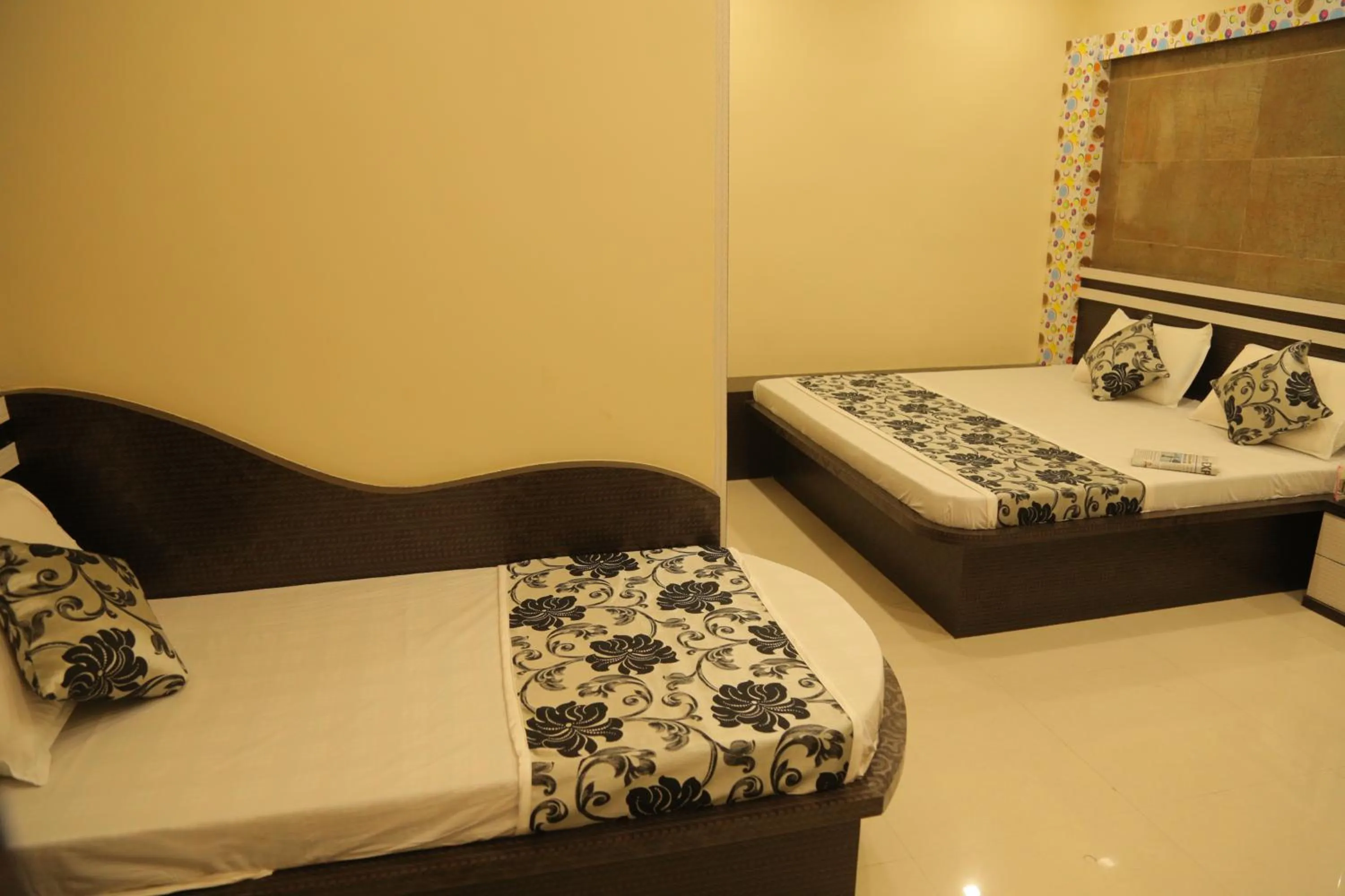 Bed in Hotel Royal Ajmer