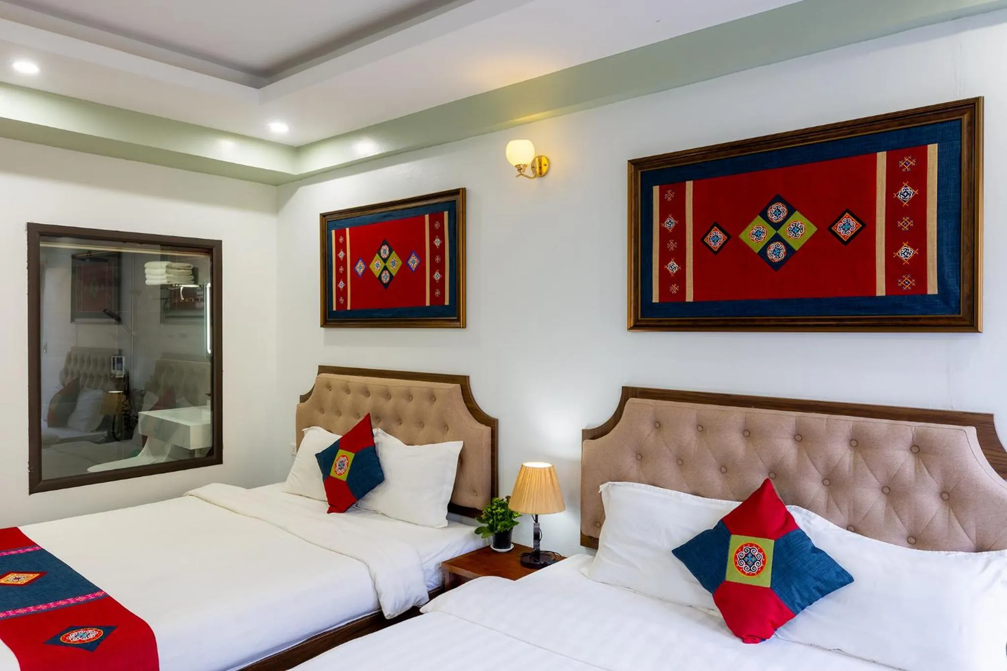 Bed in Sapa Hidden Gem Hotel & Spa