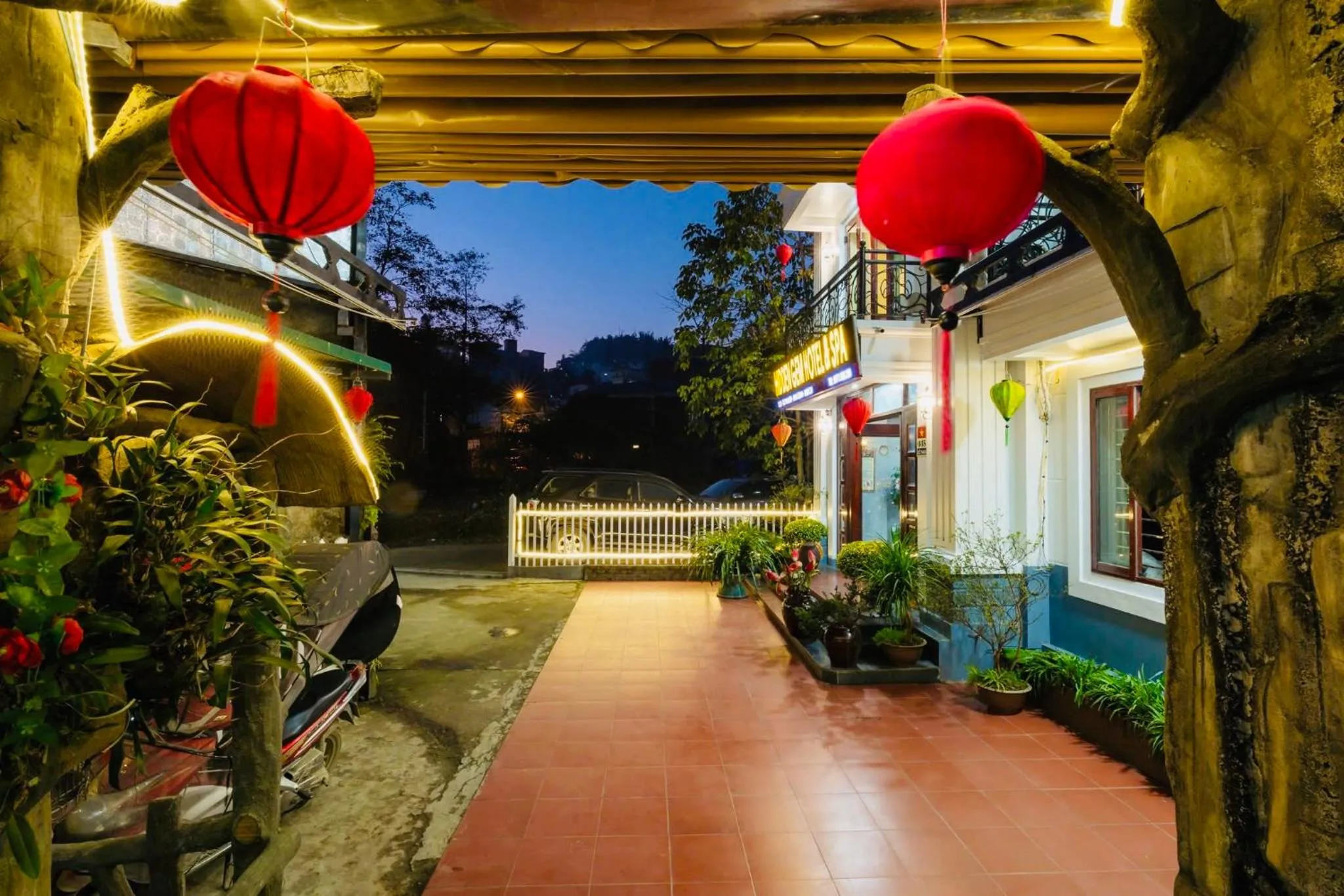 Property building in Sapa Hidden Gem Hotel & Spa