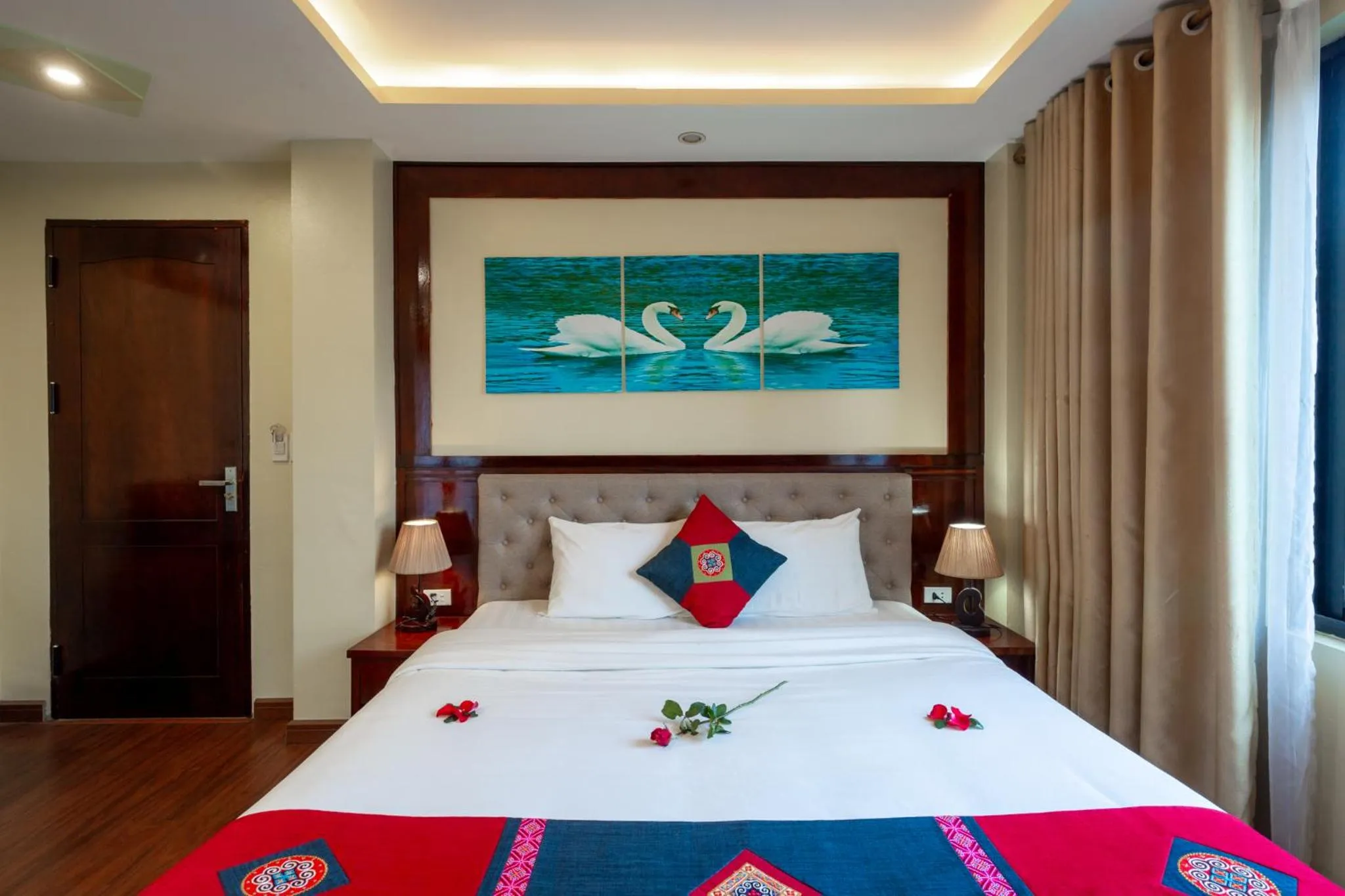 Bed in Sapa Hidden Gem Hotel & Spa