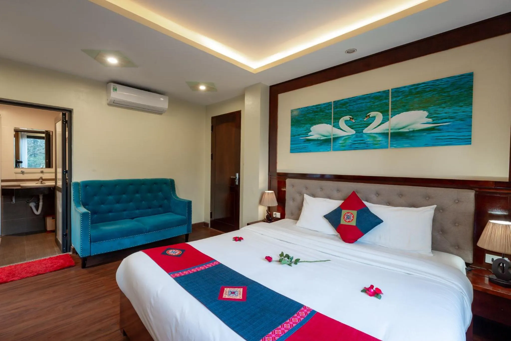 Photo of the whole room, Bed in Sapa Hidden Gem Hotel & Spa