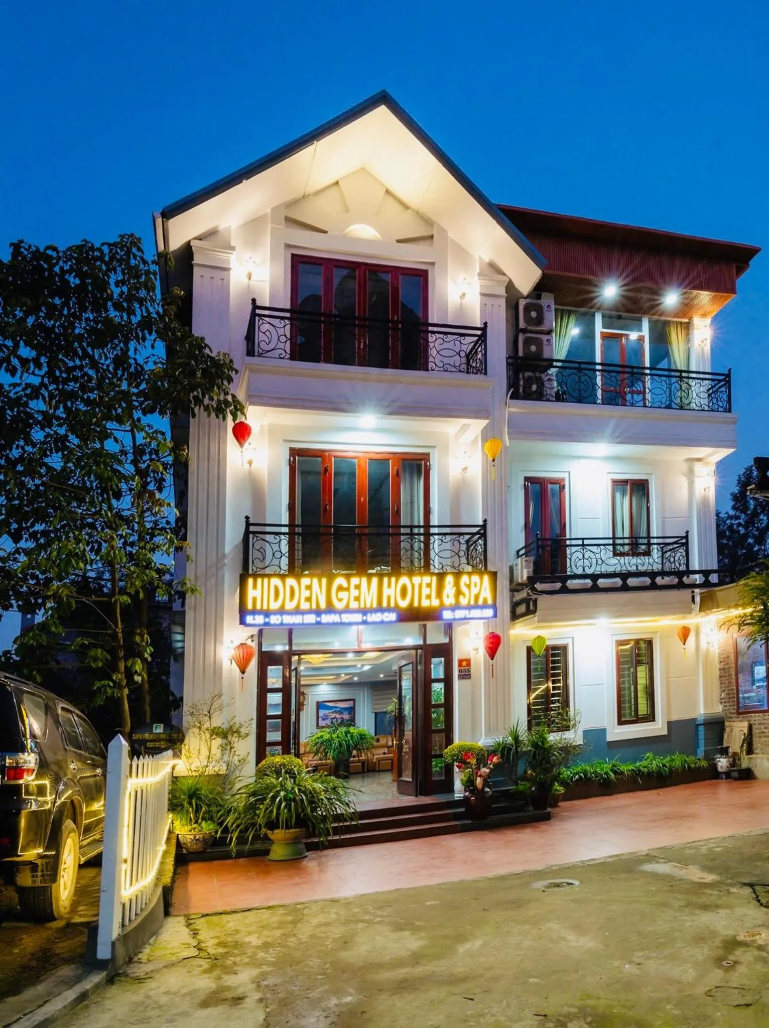 Property building in Sapa Hidden Gem Hotel & Spa