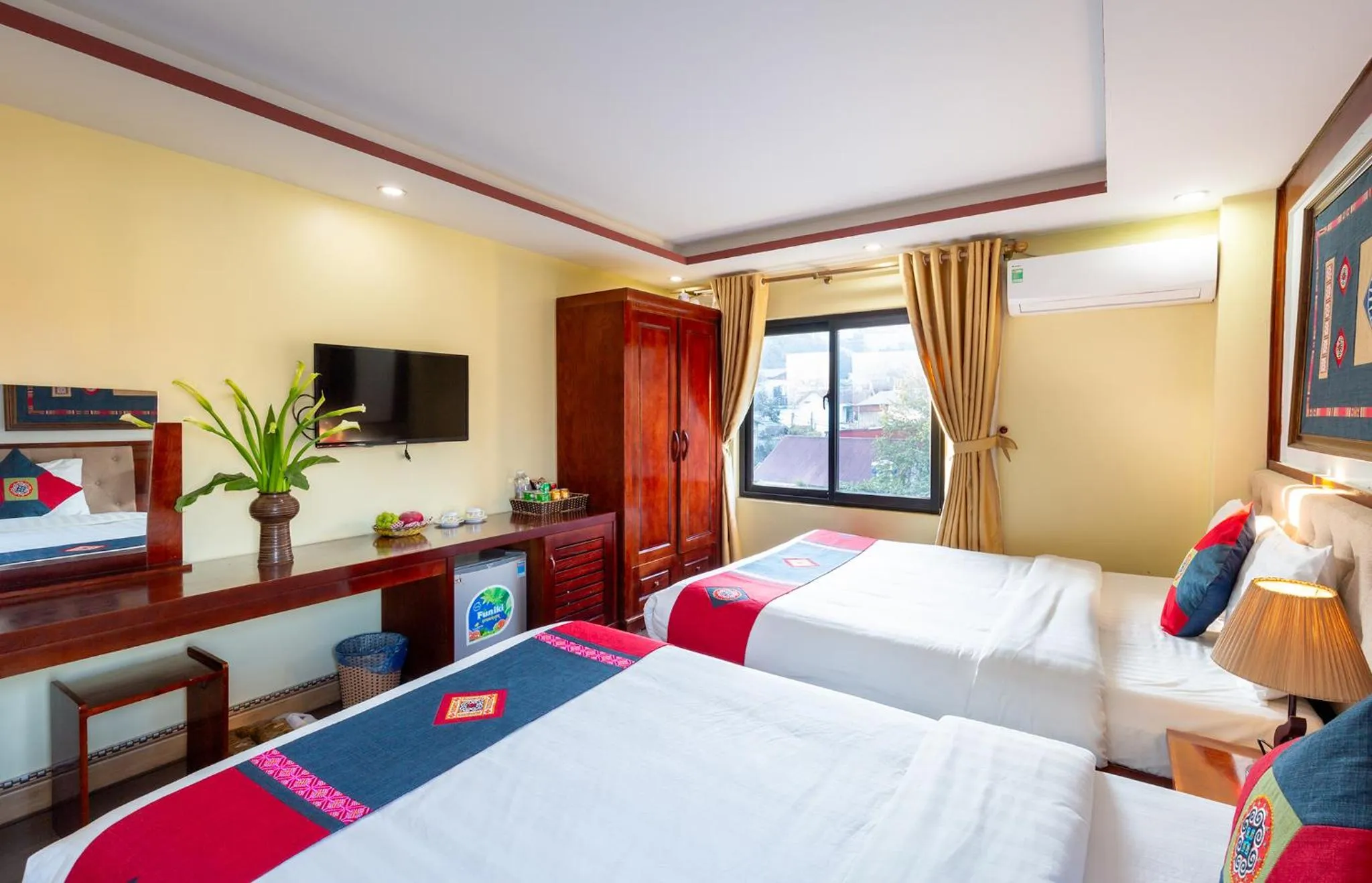 Bed in Sapa Hidden Gem Hotel & Spa