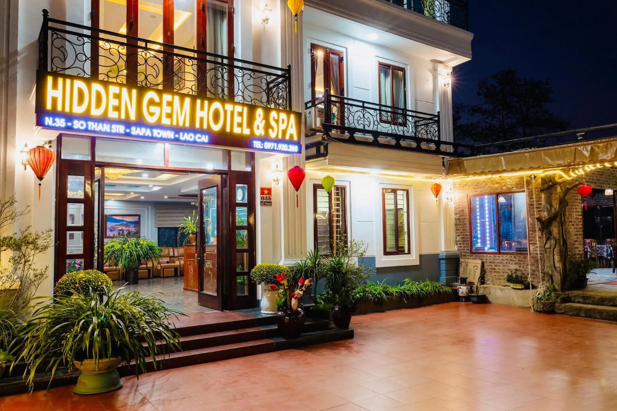 Property building in Sapa Hidden Gem Hotel & Spa