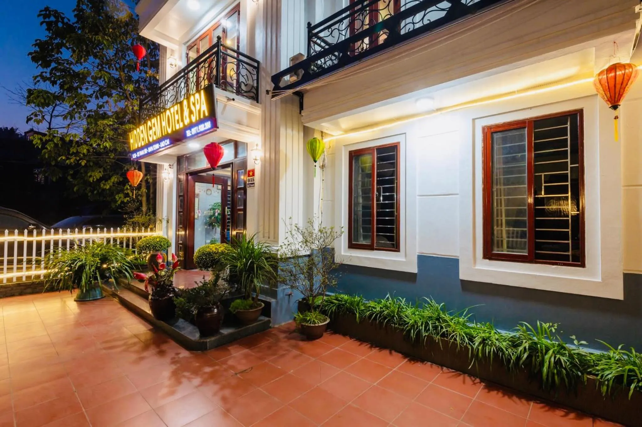 Property building in Sapa Hidden Gem Hotel & Spa