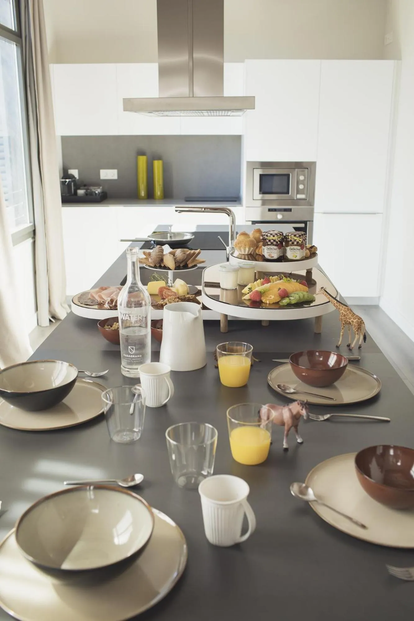 Breakfast in Casagrand Luxury Apartments Barcelona
