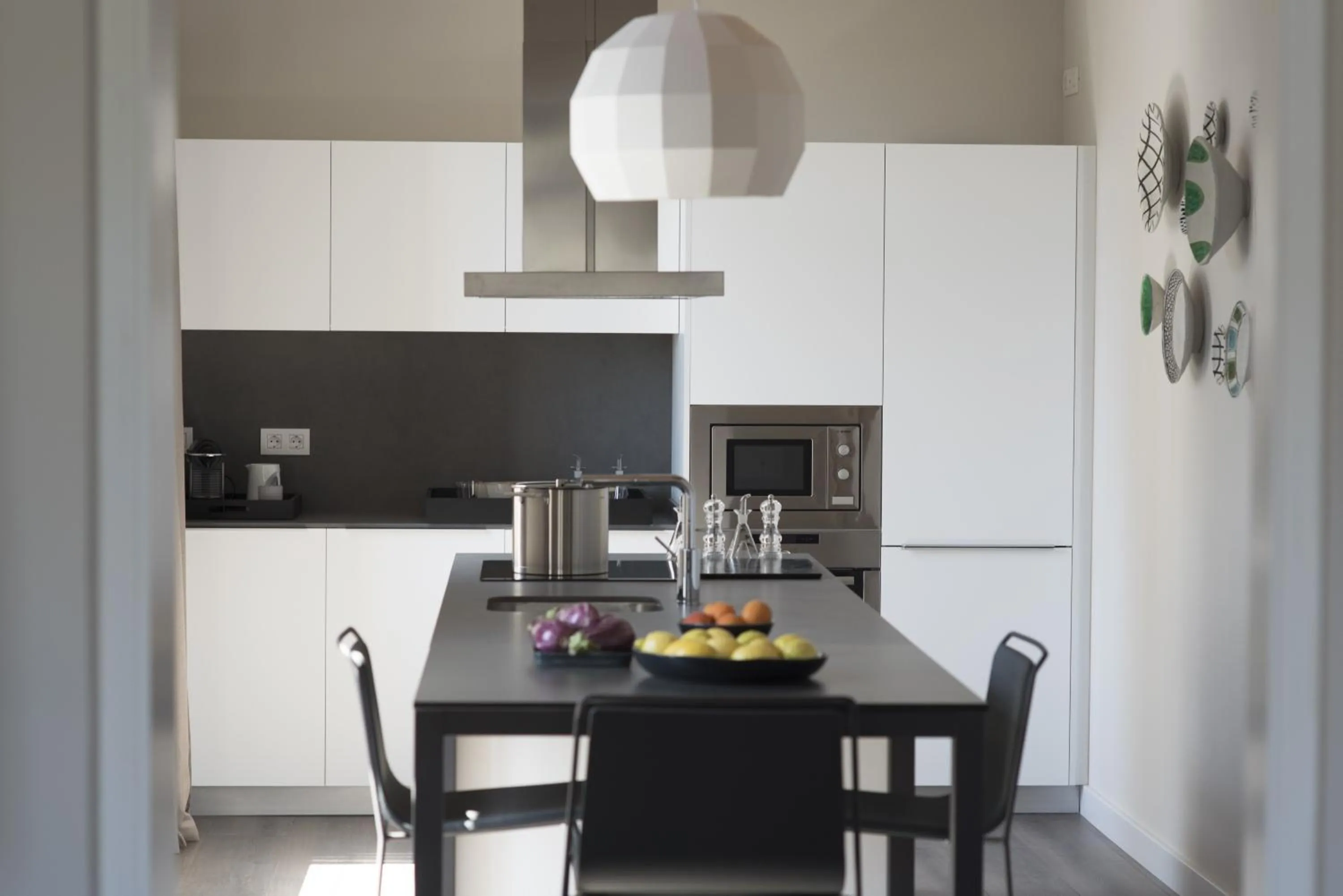 Kitchen or kitchenette in Casagrand Luxury Apartments Barcelona