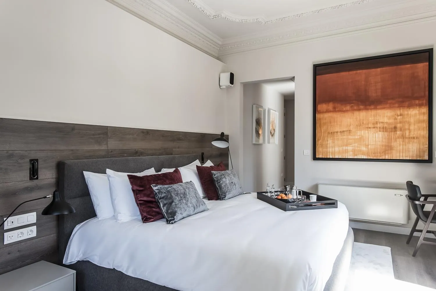 Bed in Casagrand Luxury Apartments Barcelona