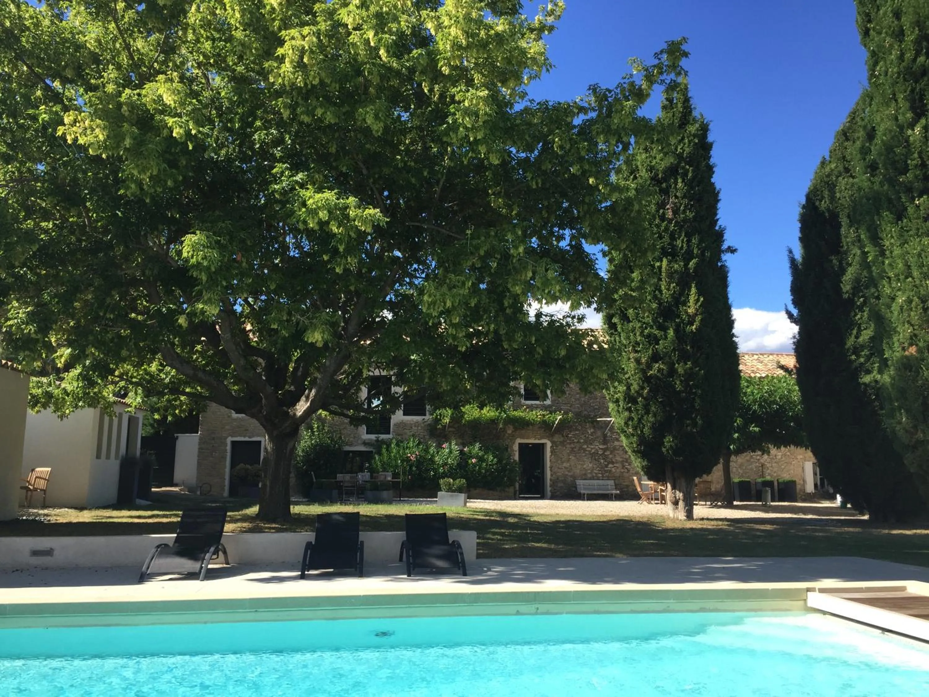 Swimming pool in le mas de colongene