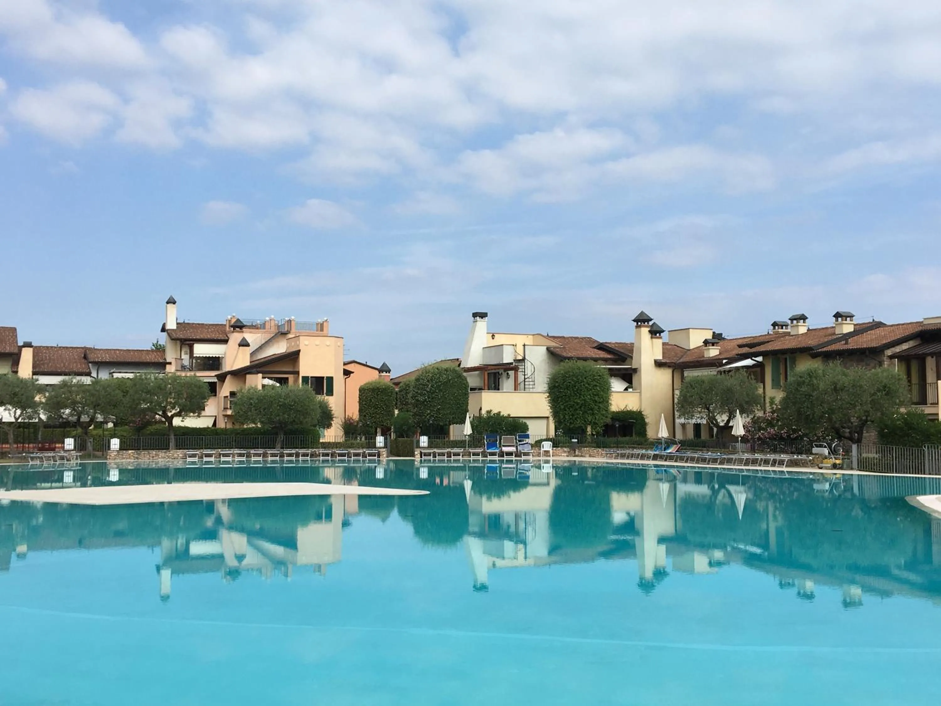 Pool view in Garda Resort Village
