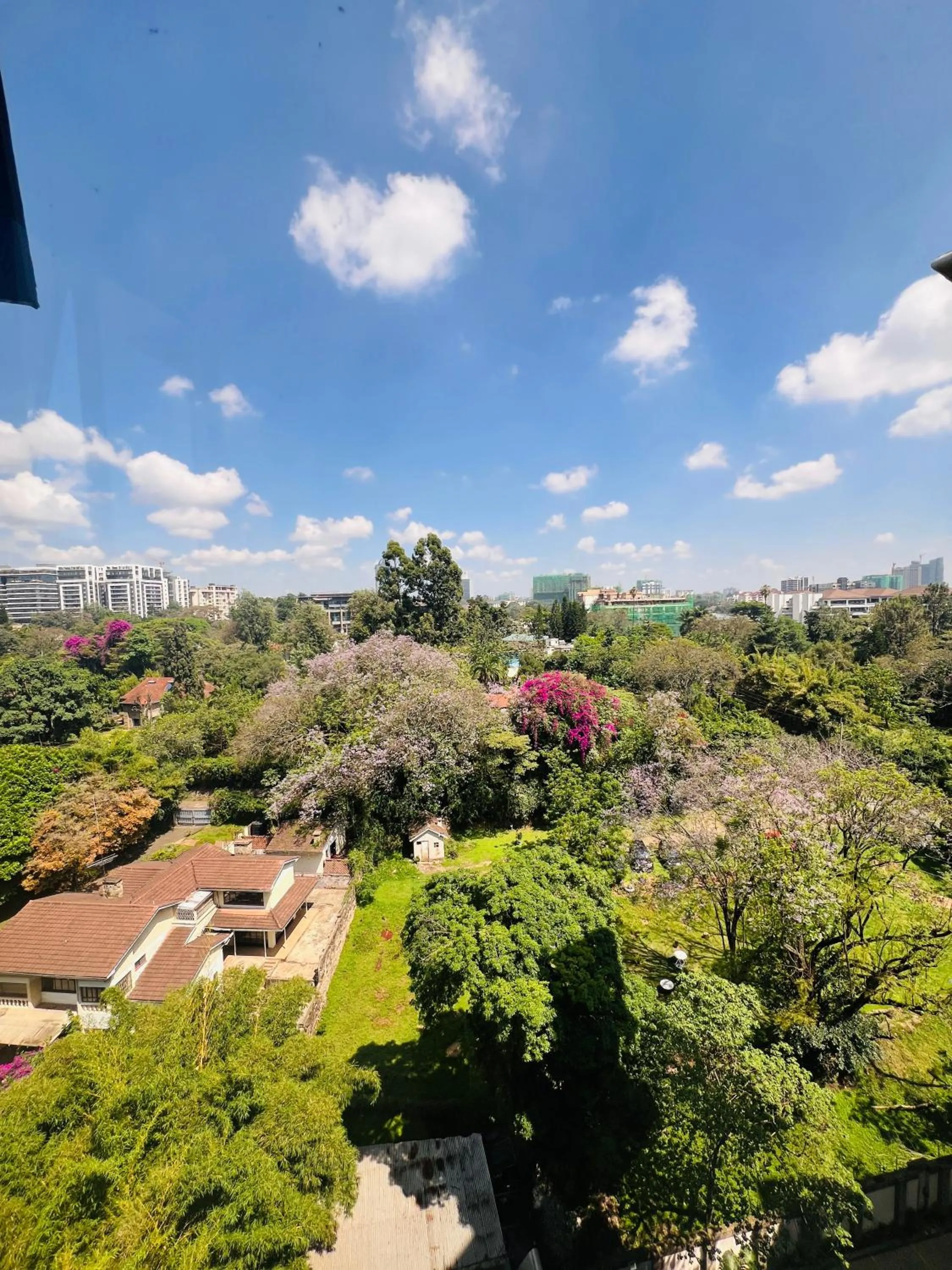 Garden view in GemSuites Riverside Serviced Apartments and Hotel, Nairobi