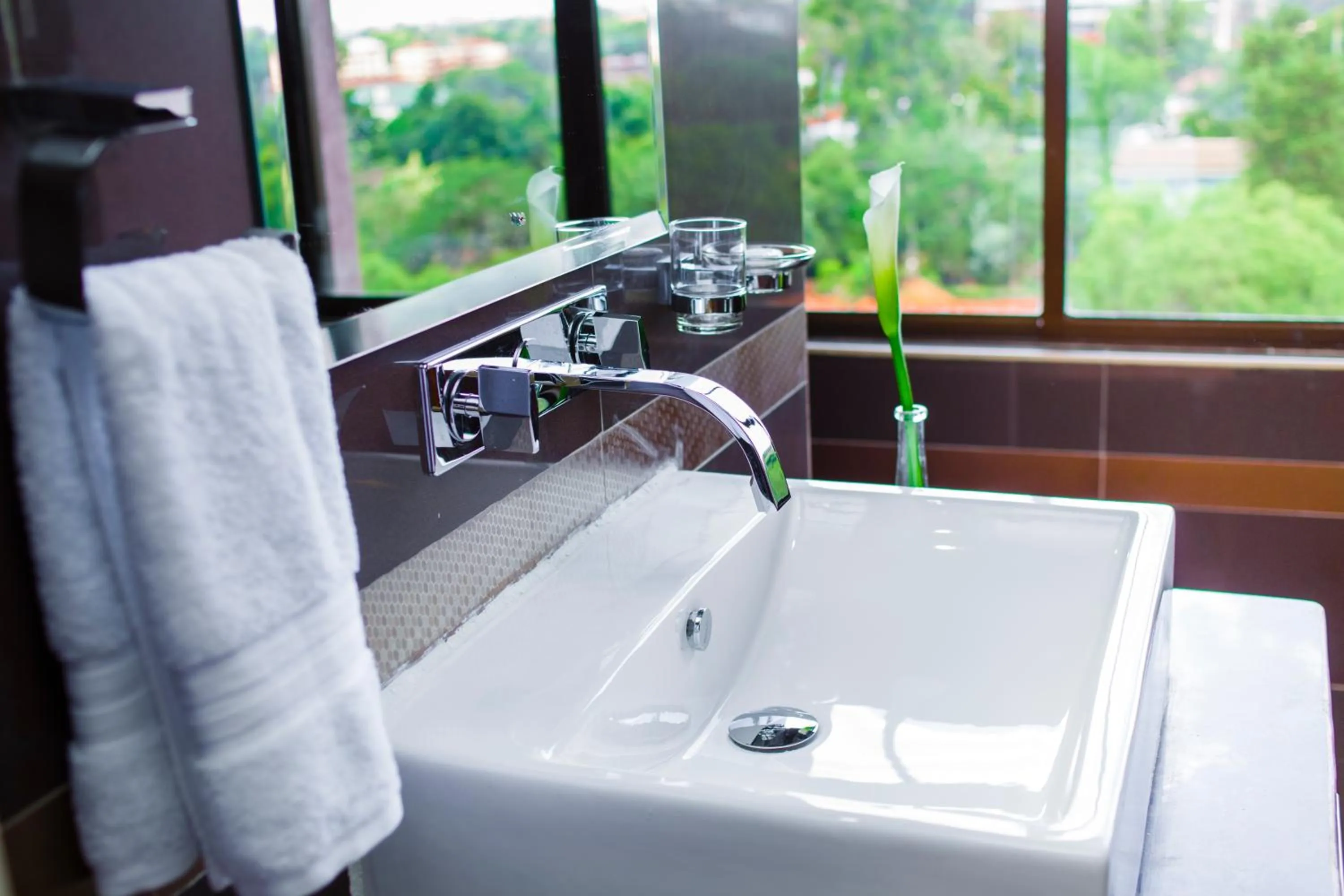 Bathroom in GemSuites Riverside Serviced Apartments and Hotel, Nairobi