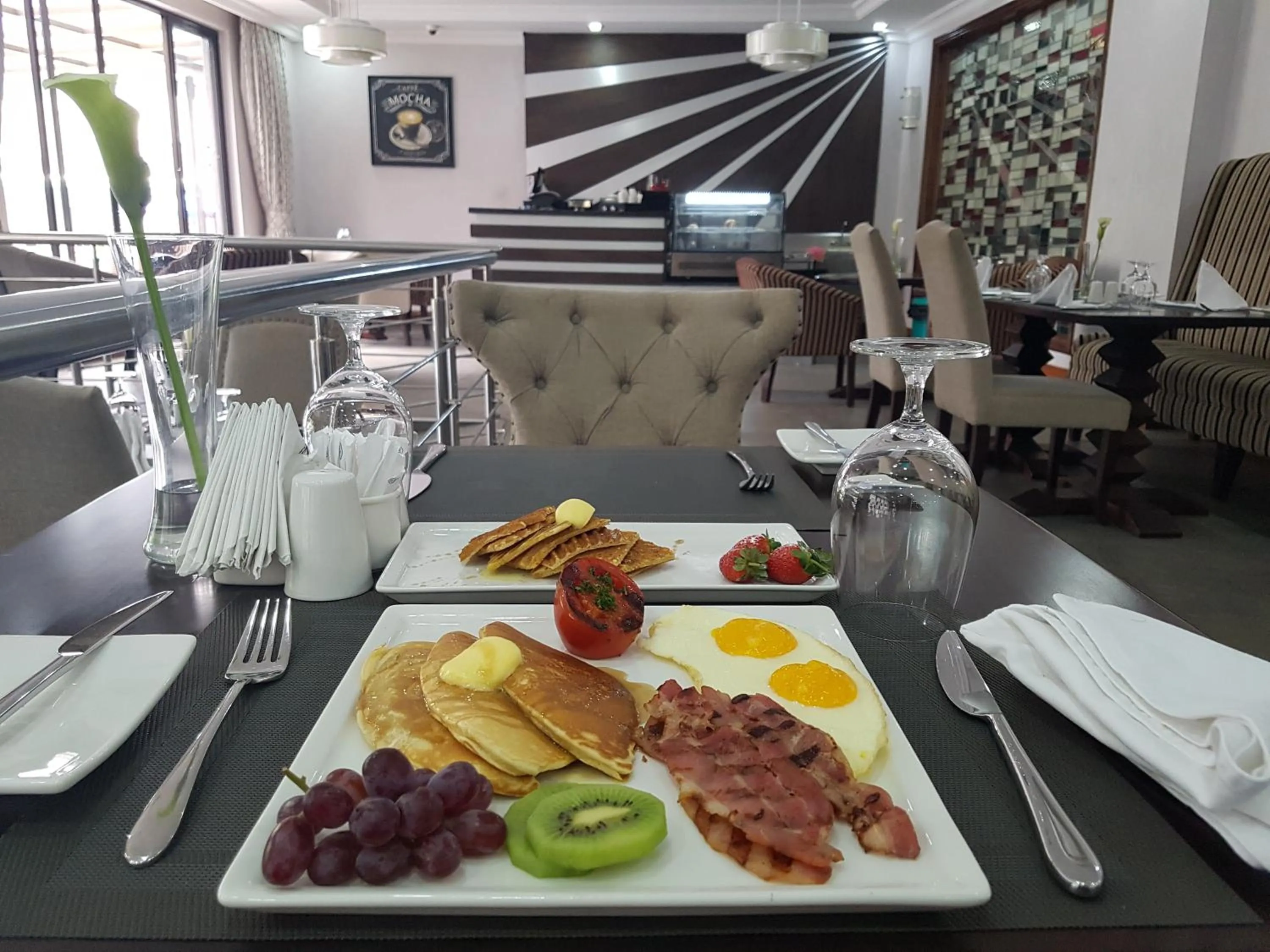 Breakfast in GemSuites Riverside Serviced Apartments and Hotel, Nairobi