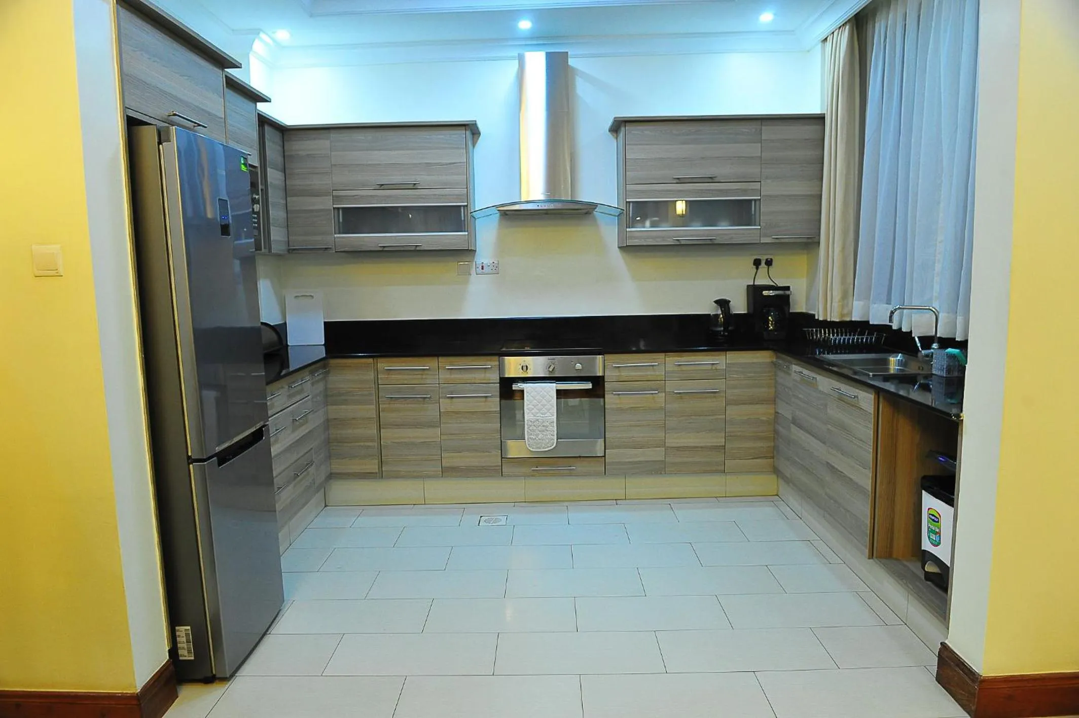 Kitchen or kitchenette in GemSuites Riverside Serviced Apartments and Hotel, Nairobi