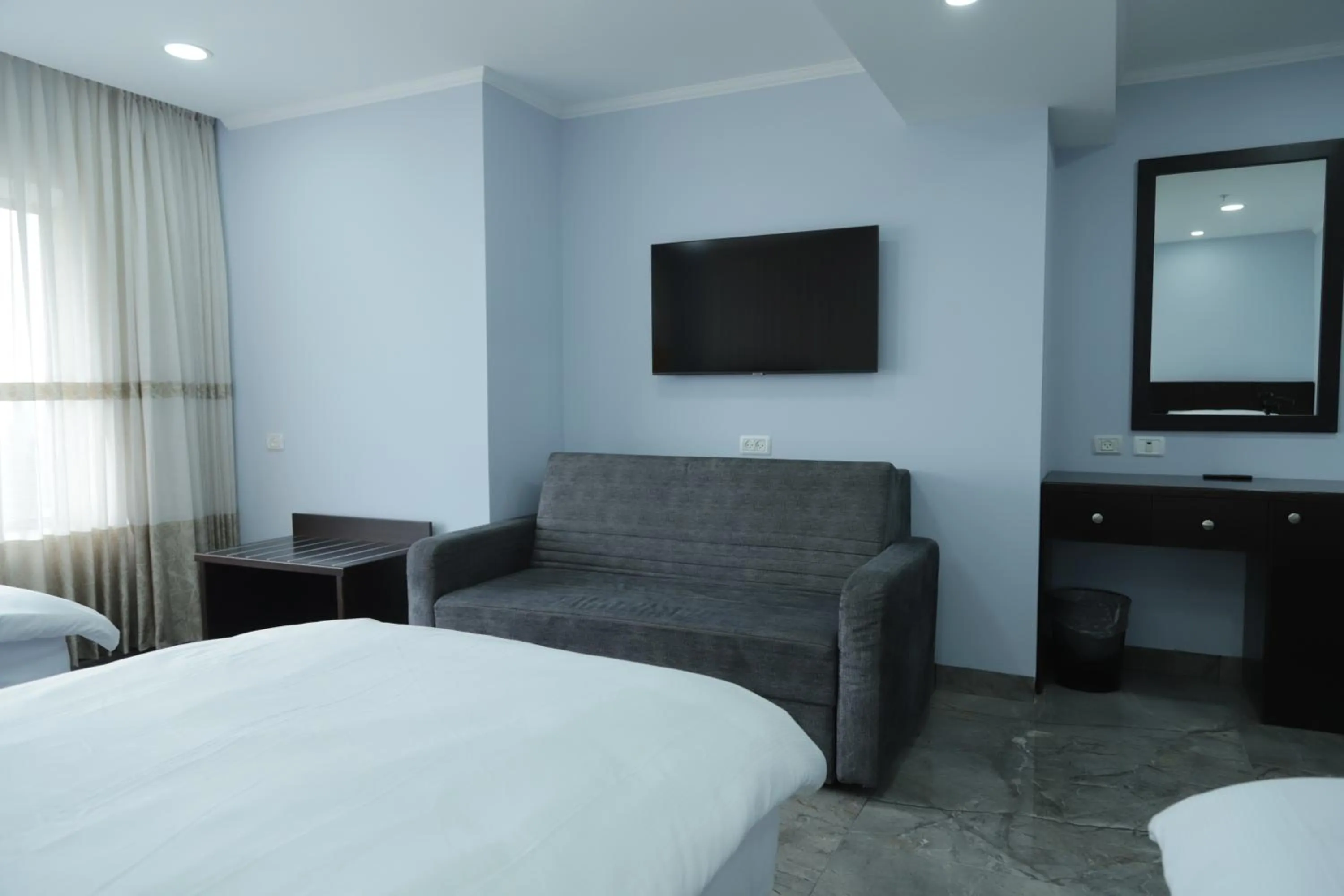 Bed in Mount of Olives Hotel