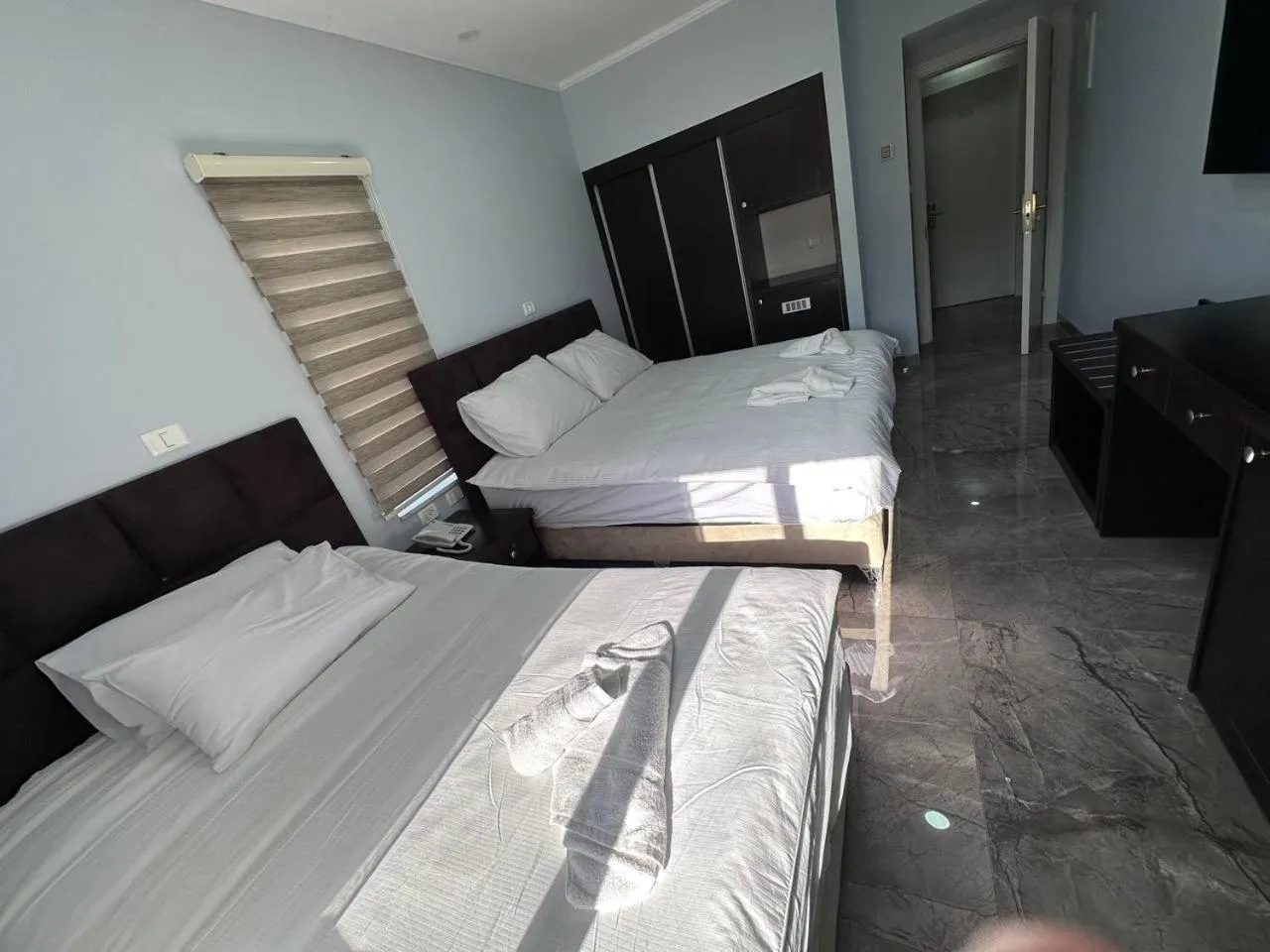 Bed in Mount of Olives Hotel