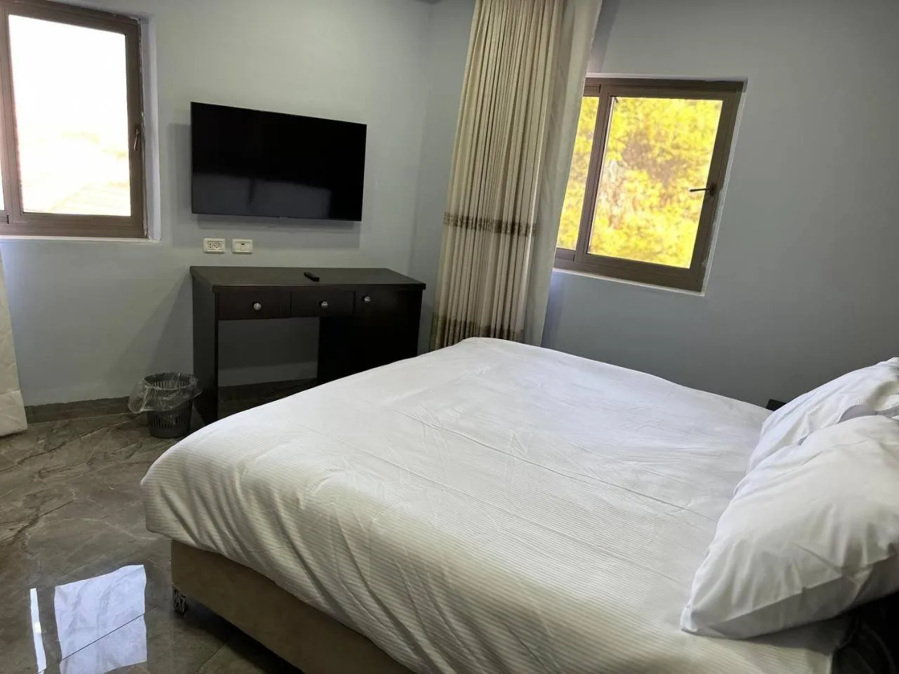 Bed in Mount of Olives Hotel