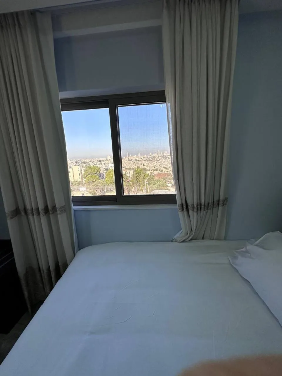 Bed in Mount of Olives Hotel