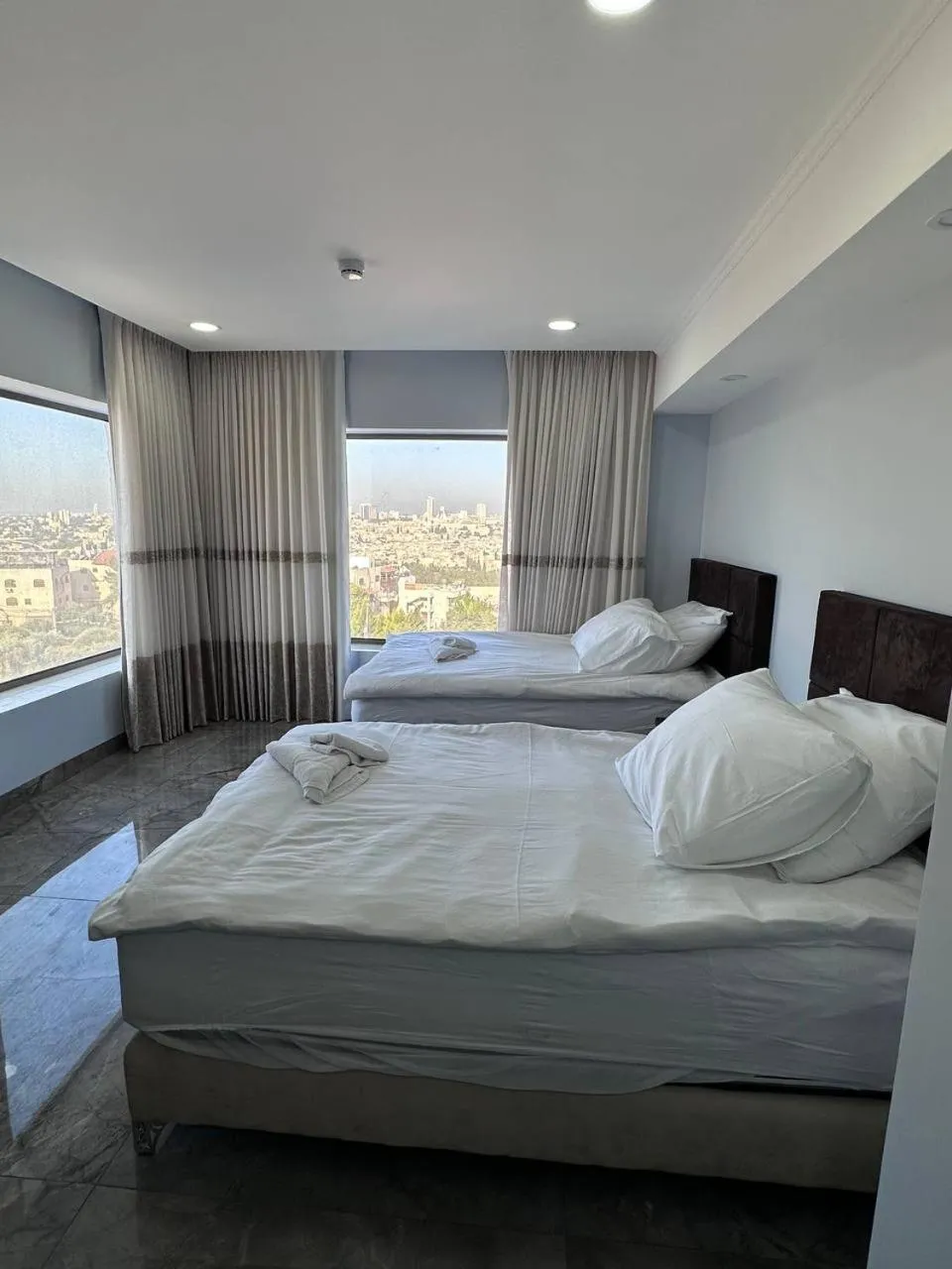 Bed in Mount of Olives Hotel