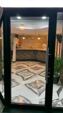 Facade/entrance in Mount of Olives Hotel