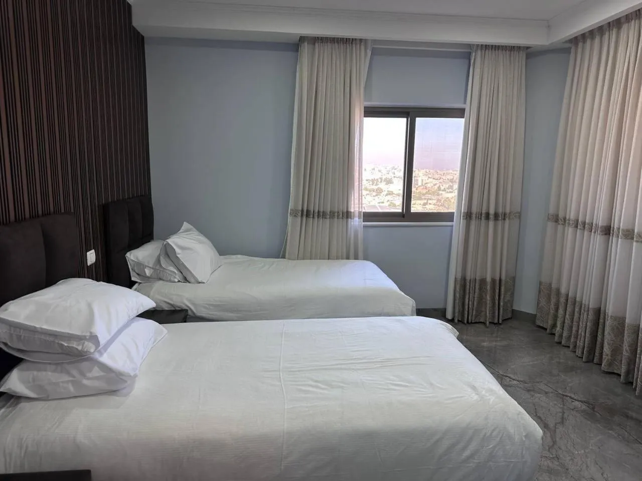 Bed in Mount of Olives Hotel