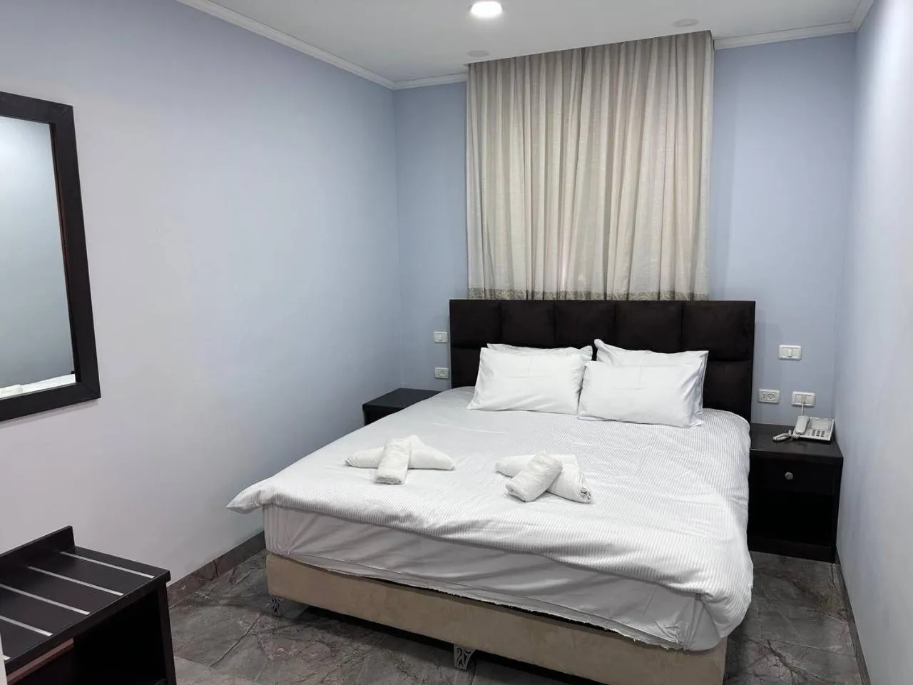 Bed in Mount of Olives Hotel