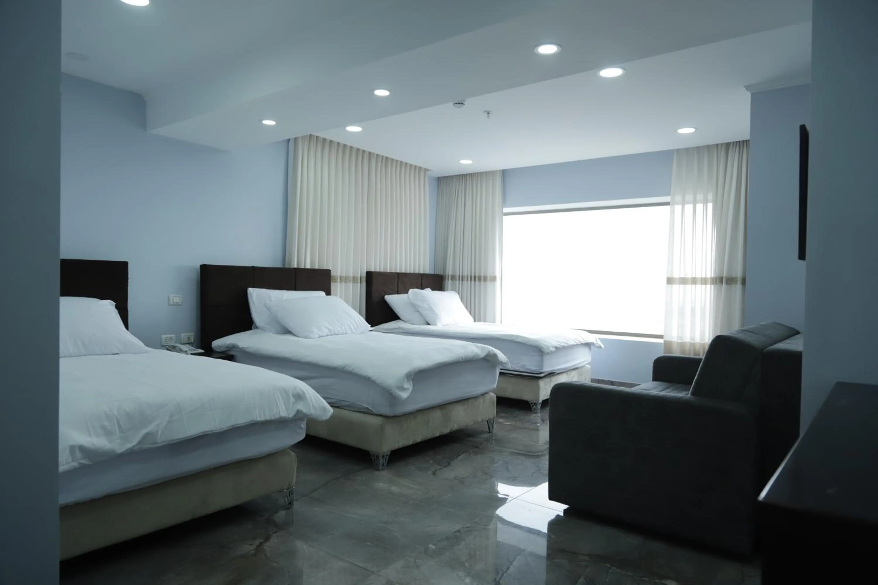 Bed in Mount of Olives Hotel