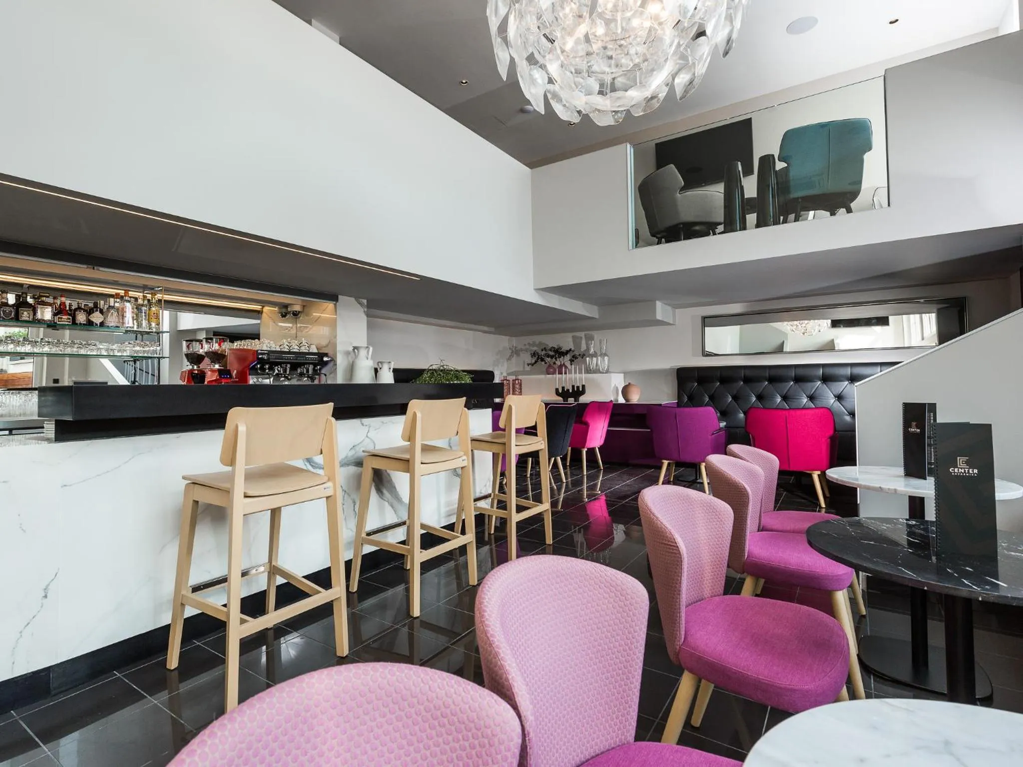Lounge or bar in Hotel Center Novo Mesto