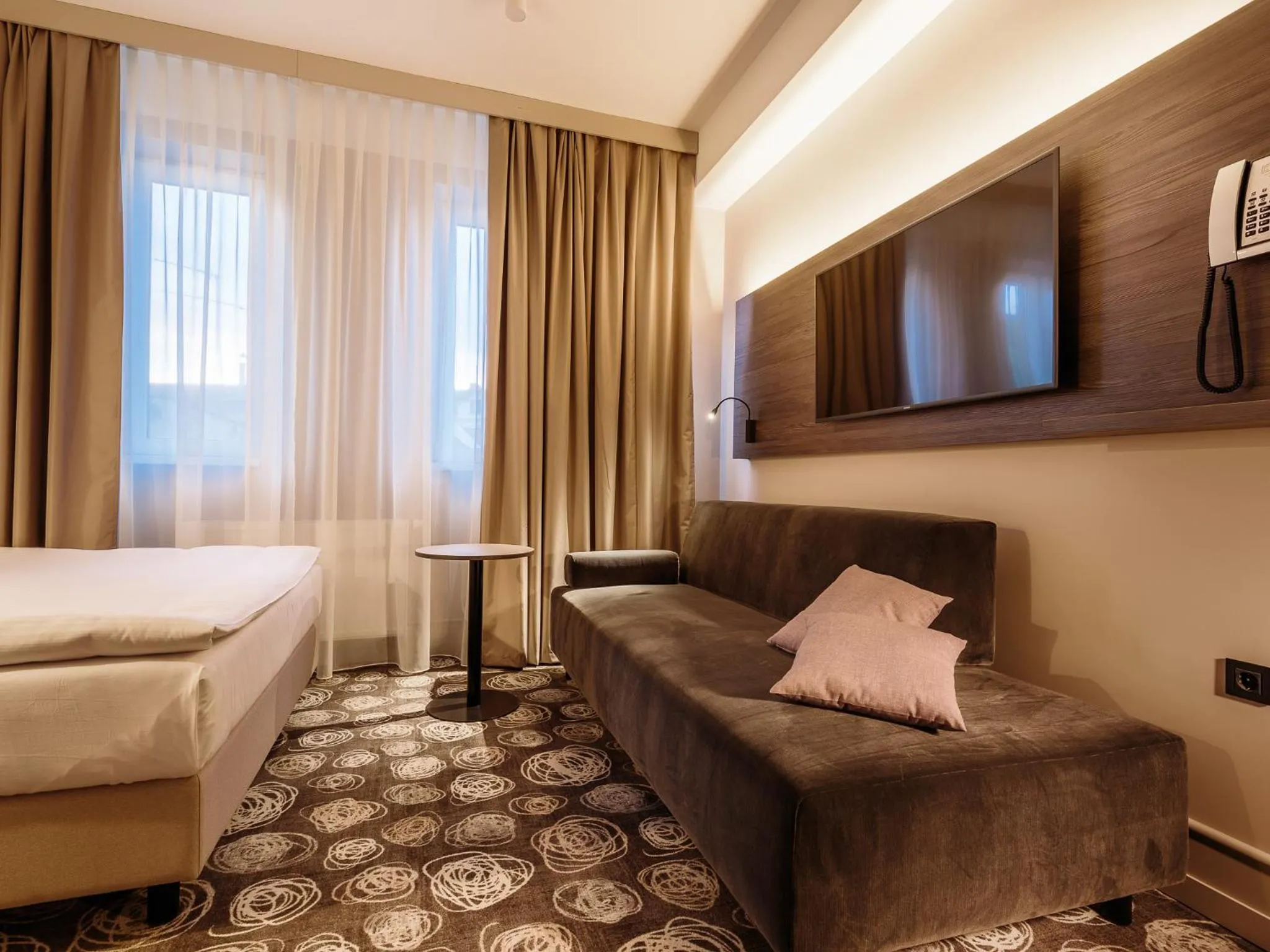 Bed in Hotel Center Novo Mesto