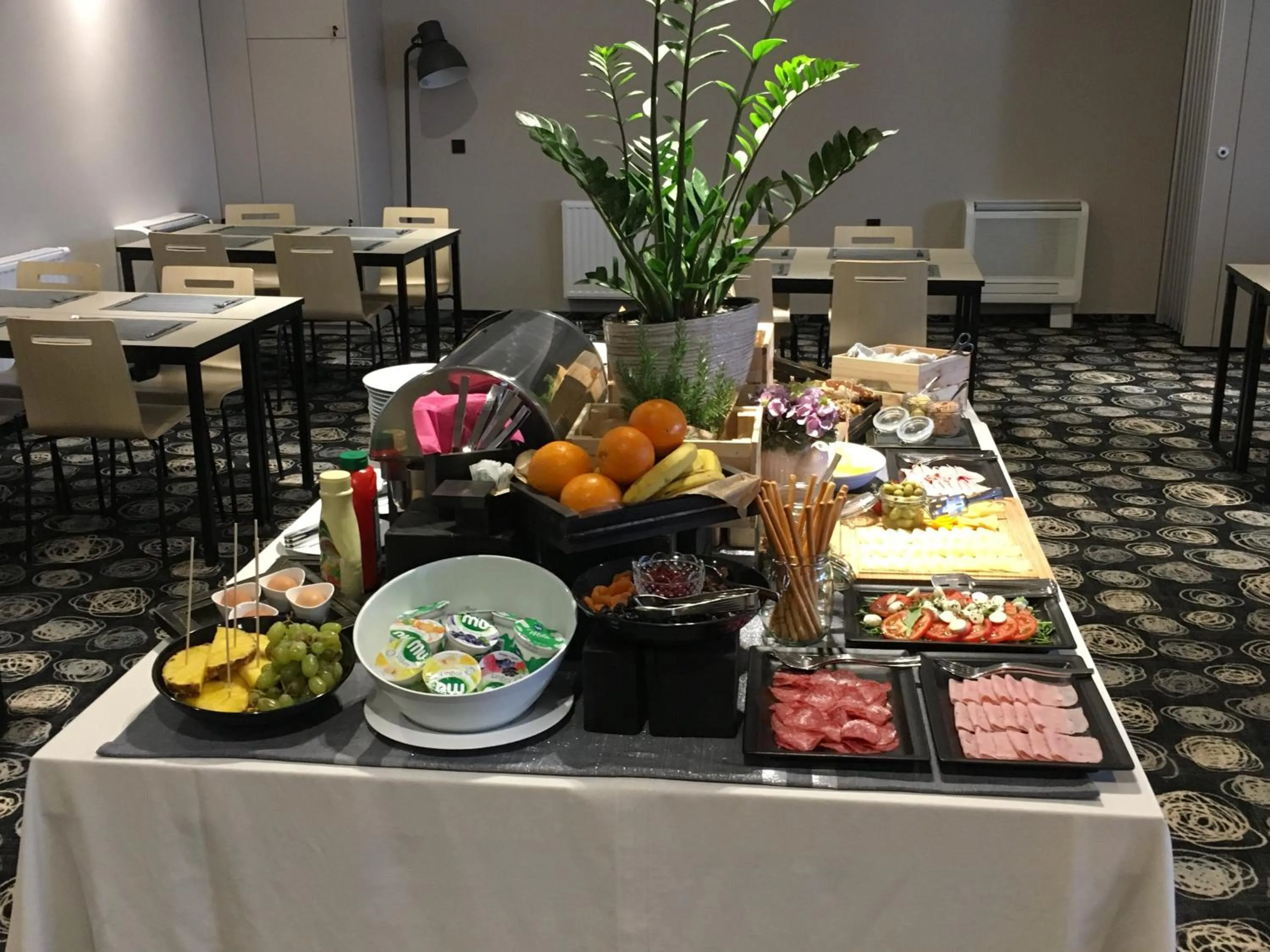 Continental breakfast in Hotel Center Novo Mesto
