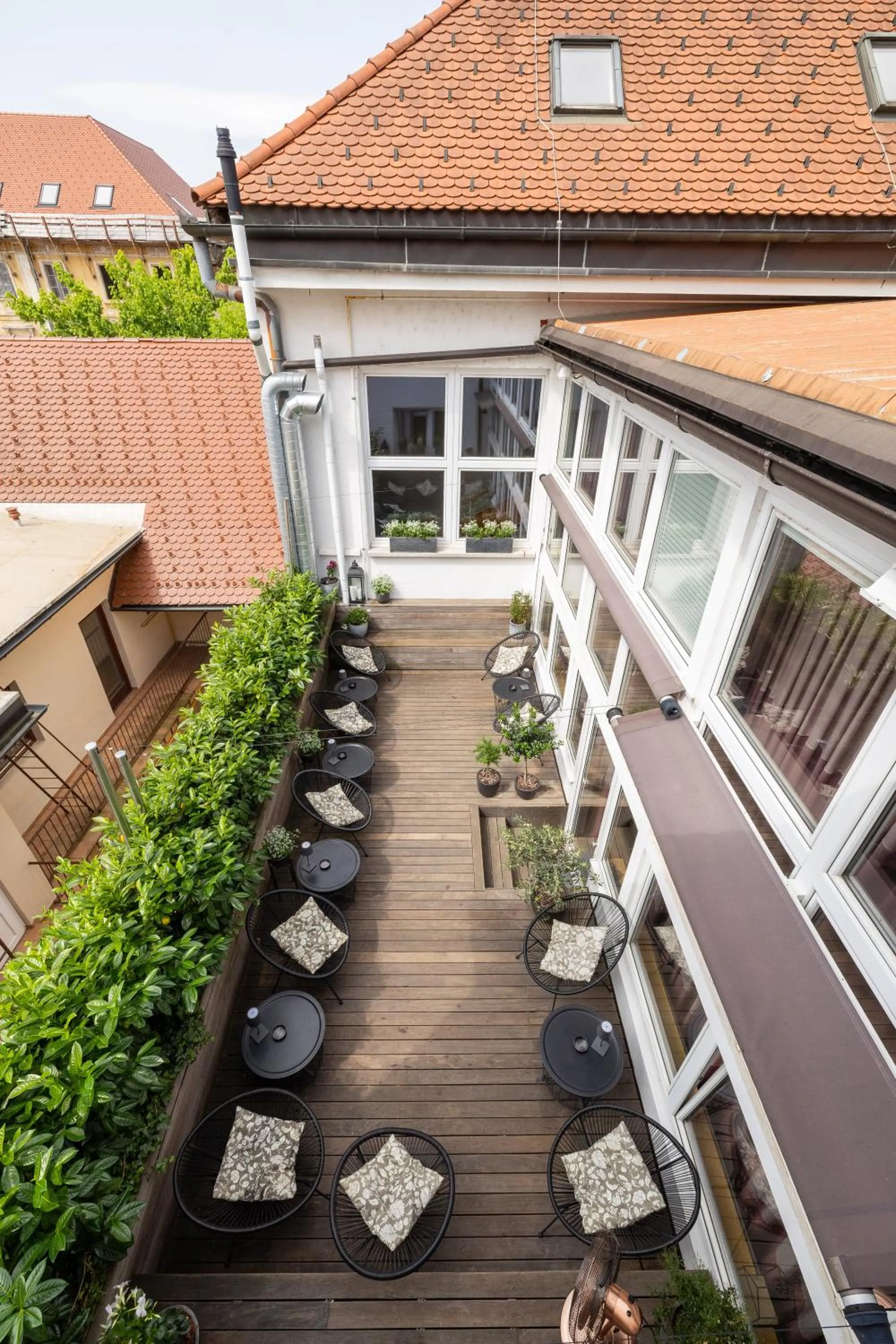 Balcony/Terrace in Hotel Center Novo Mesto