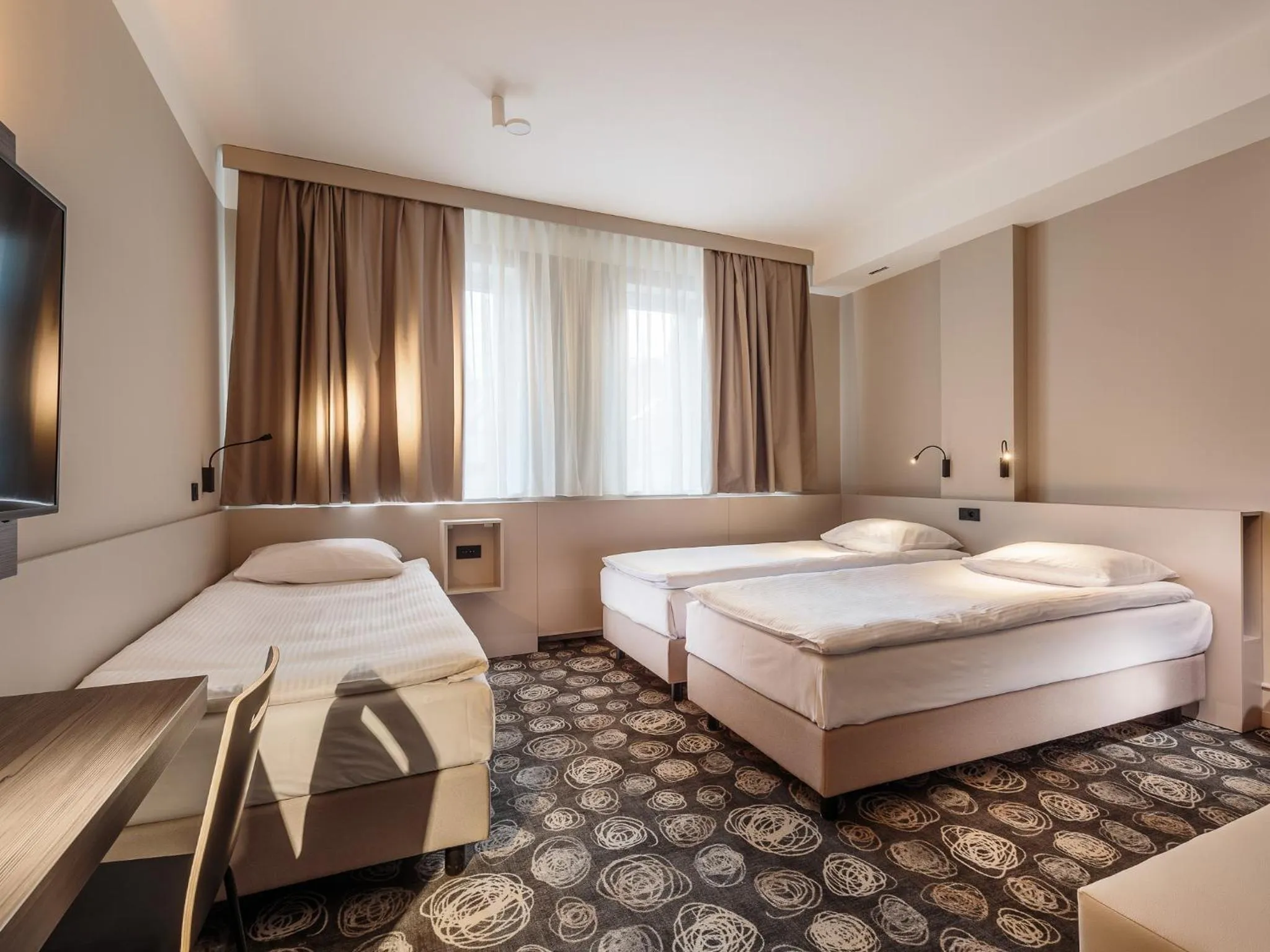 Bed in Hotel Center Novo Mesto