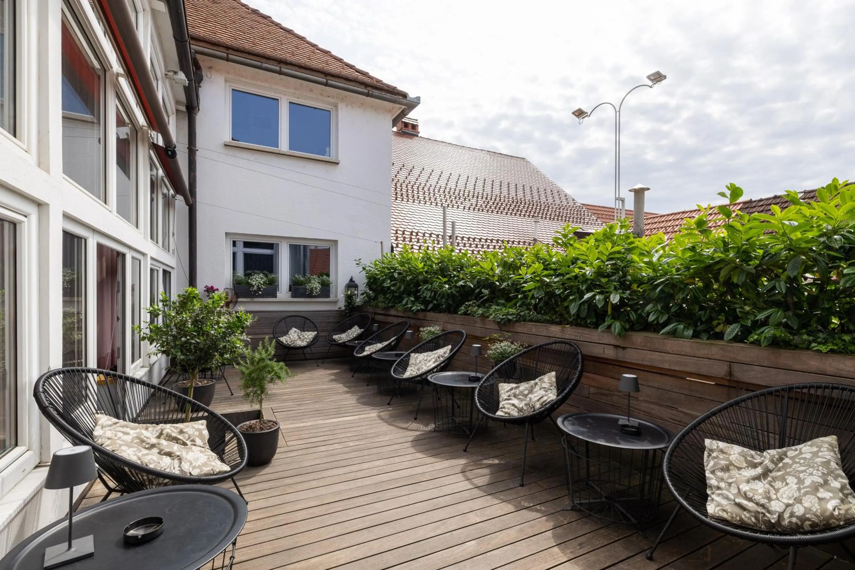 Balcony/Terrace in Hotel Center Novo Mesto