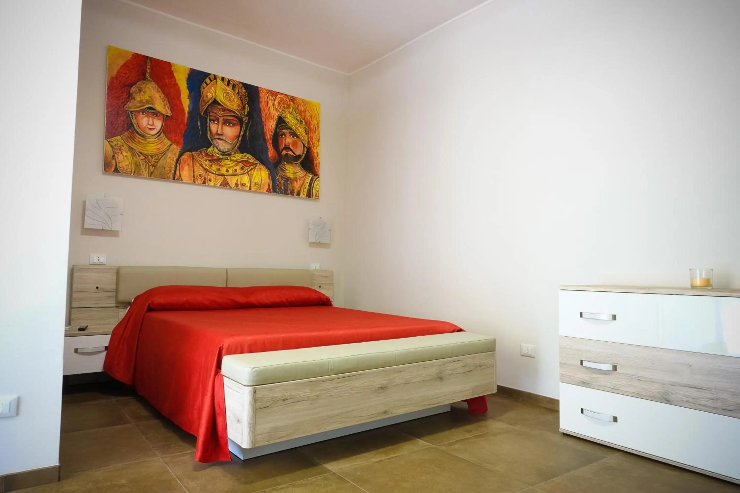 Photo of the whole room, Bed in BB Opera Dei Pupi