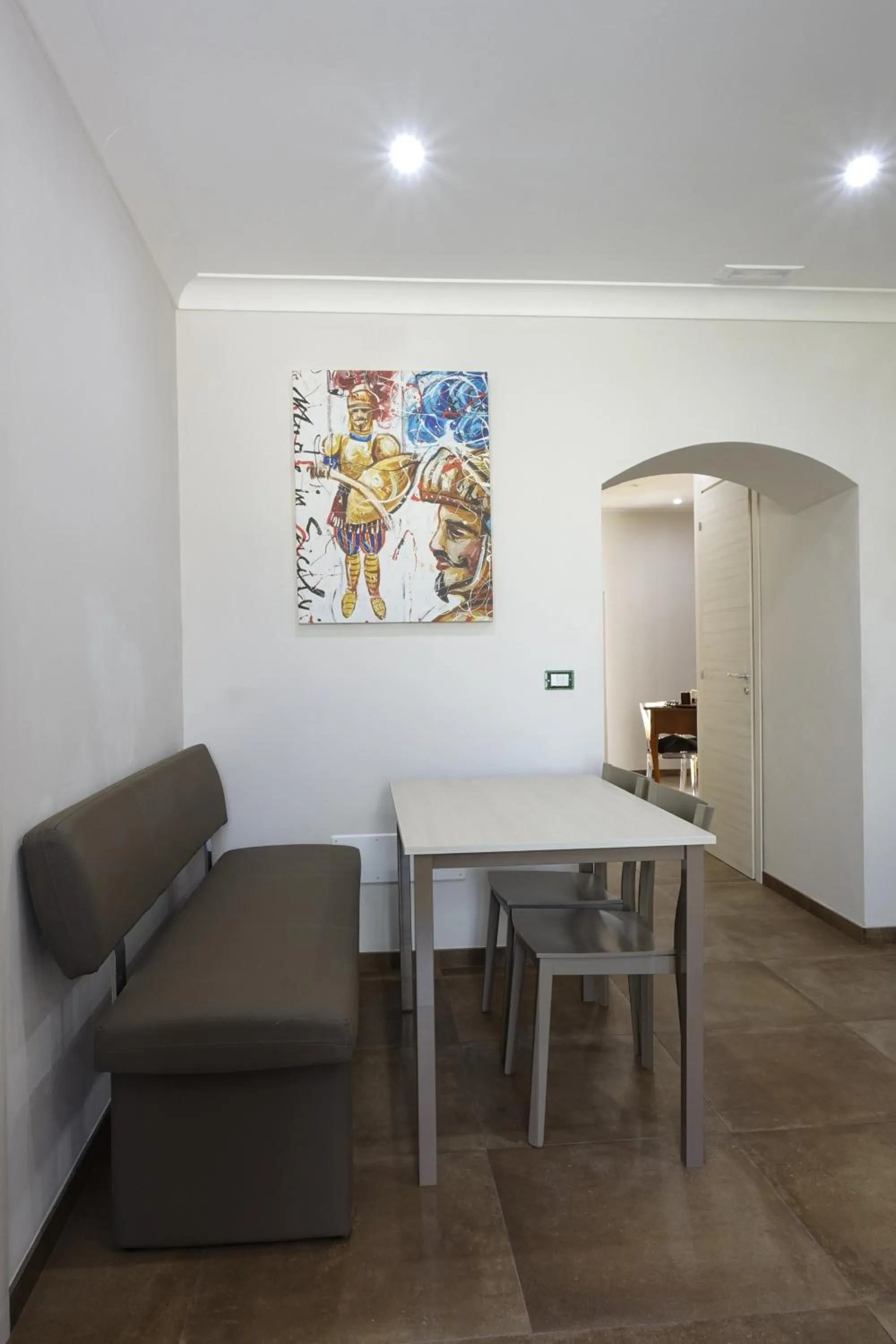 Communal lounge/ TV room in BB Opera Dei Pupi