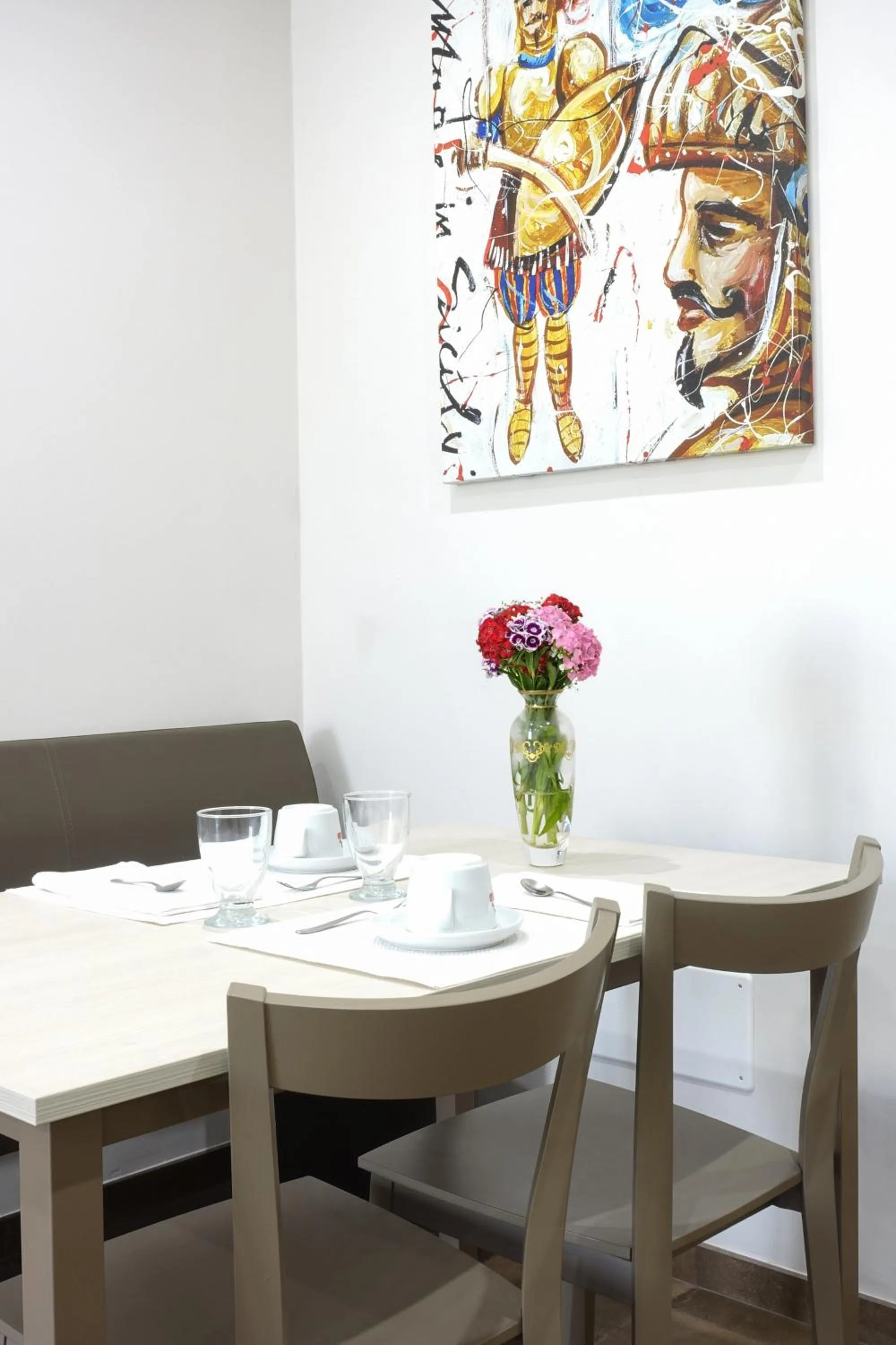 Communal lounge/ TV room in BB Opera Dei Pupi