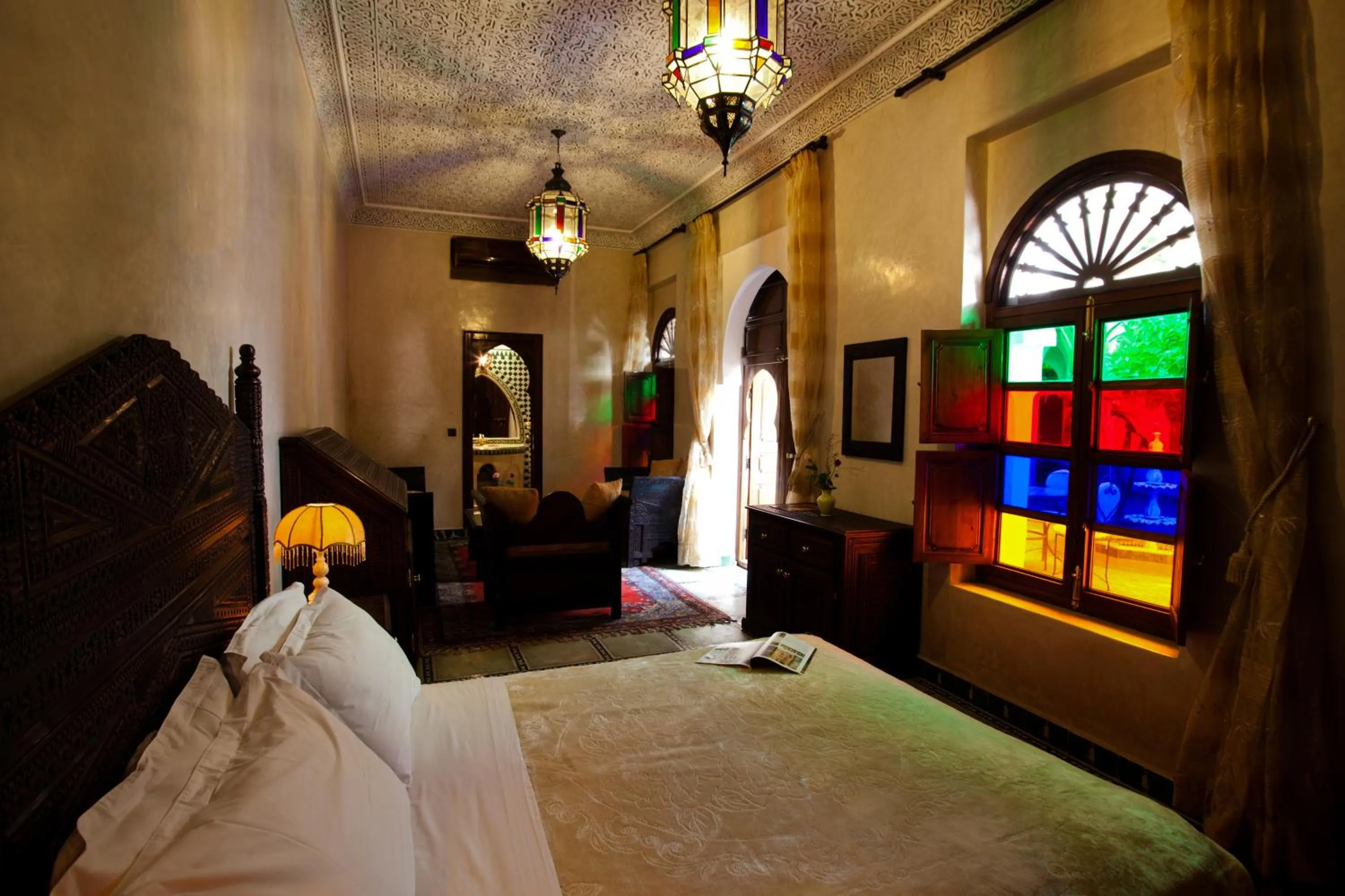 Bed in Riad Tidar by Phoenix