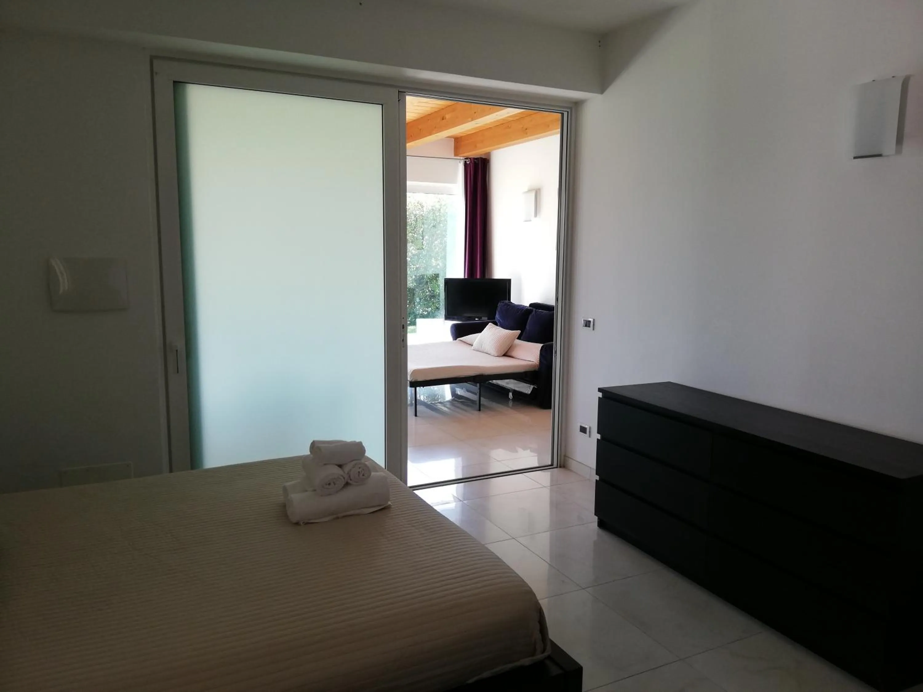 Bed in Villa Belvedere Degli Ulivi