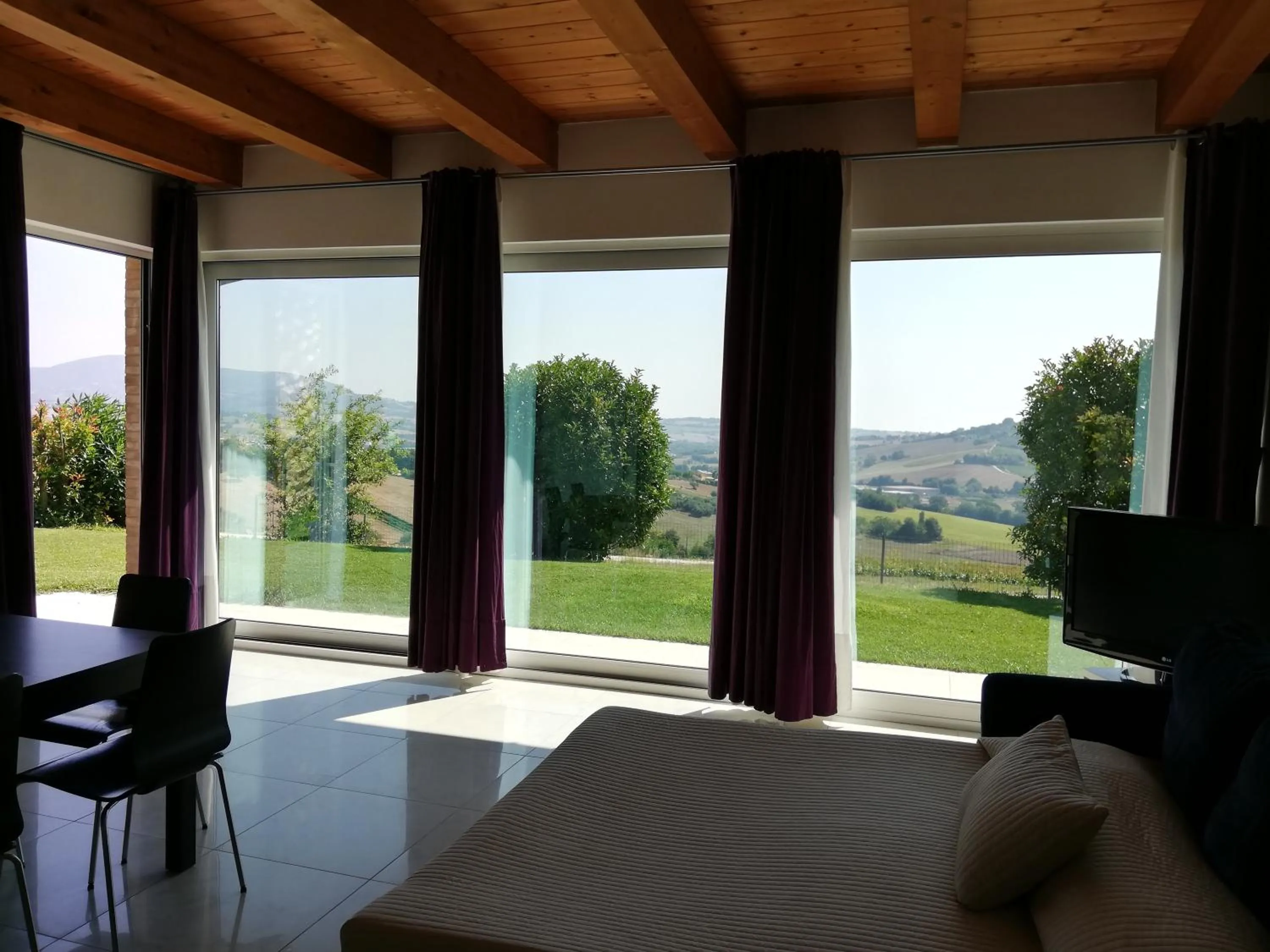 Bed in Villa Belvedere Degli Ulivi