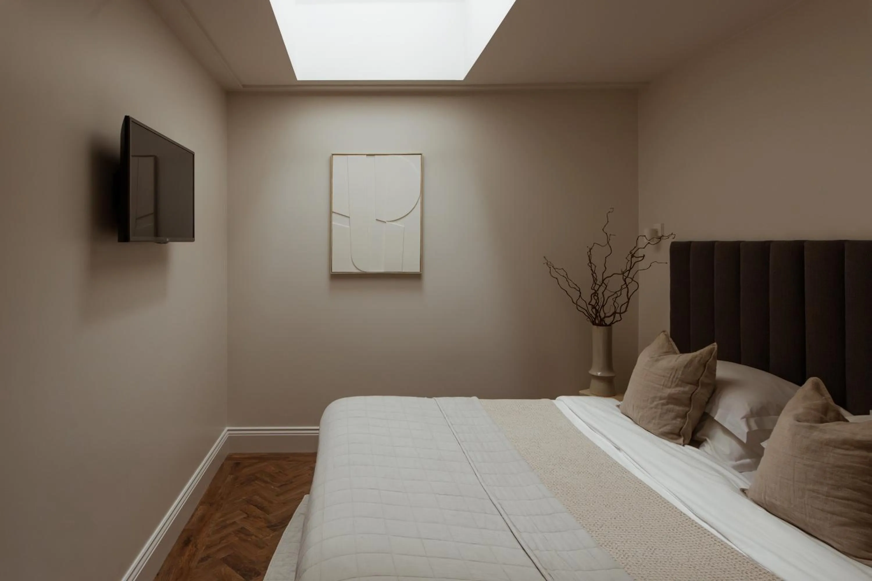 Bed in HIDEOUT Hotel