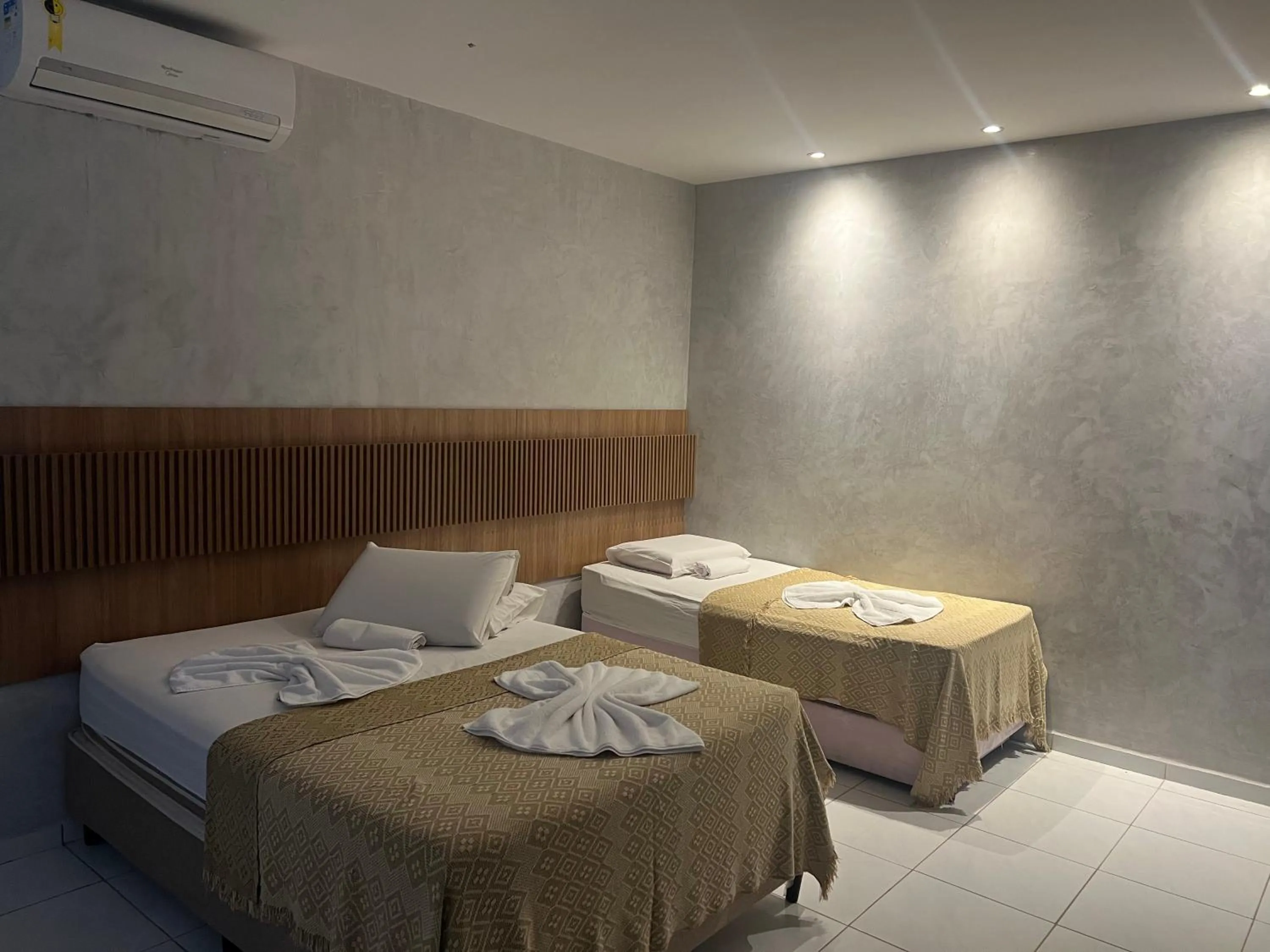 Bed in Pousada&Flats MarBello