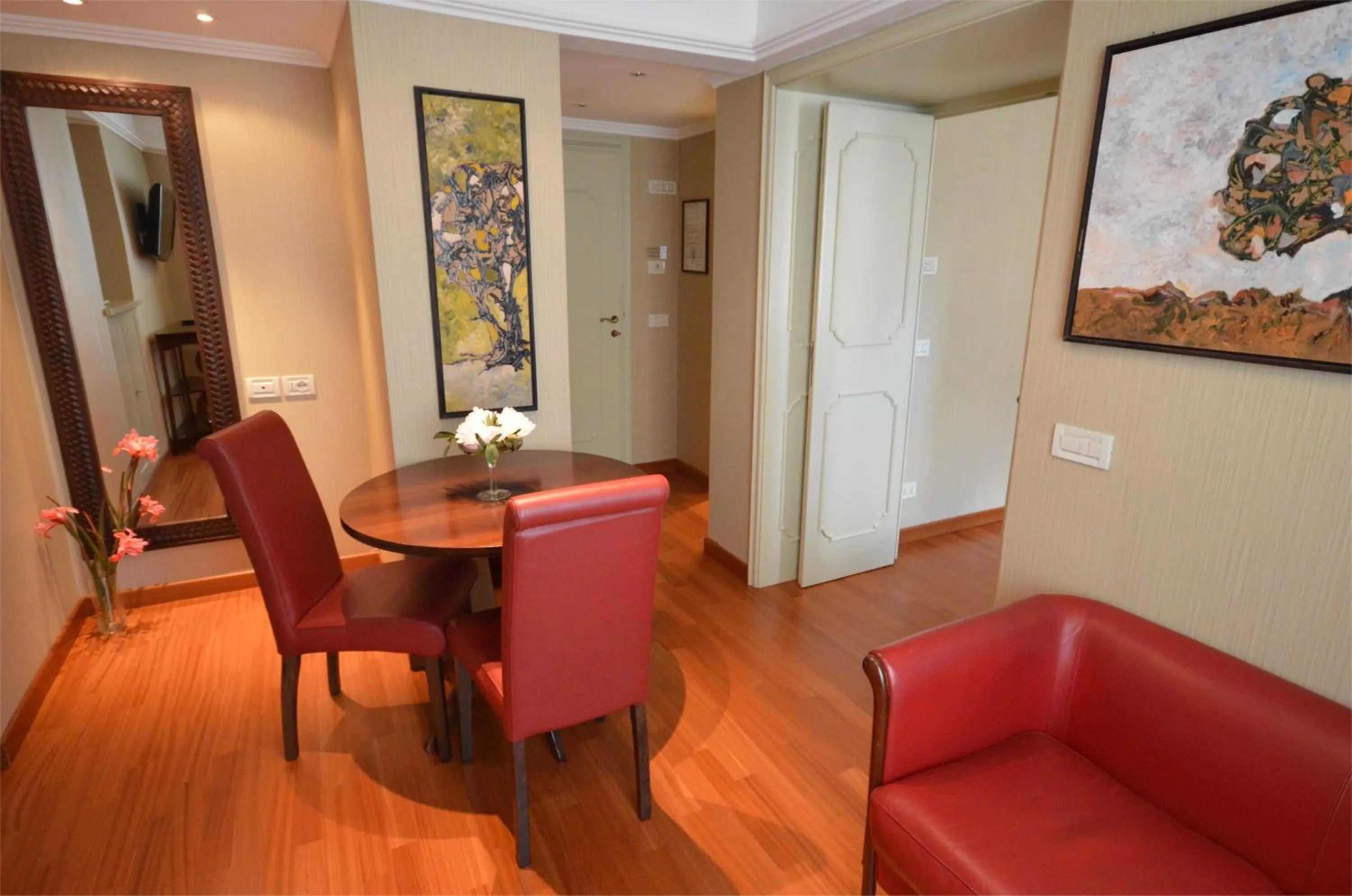 Bed in Astoria Hotel Italia