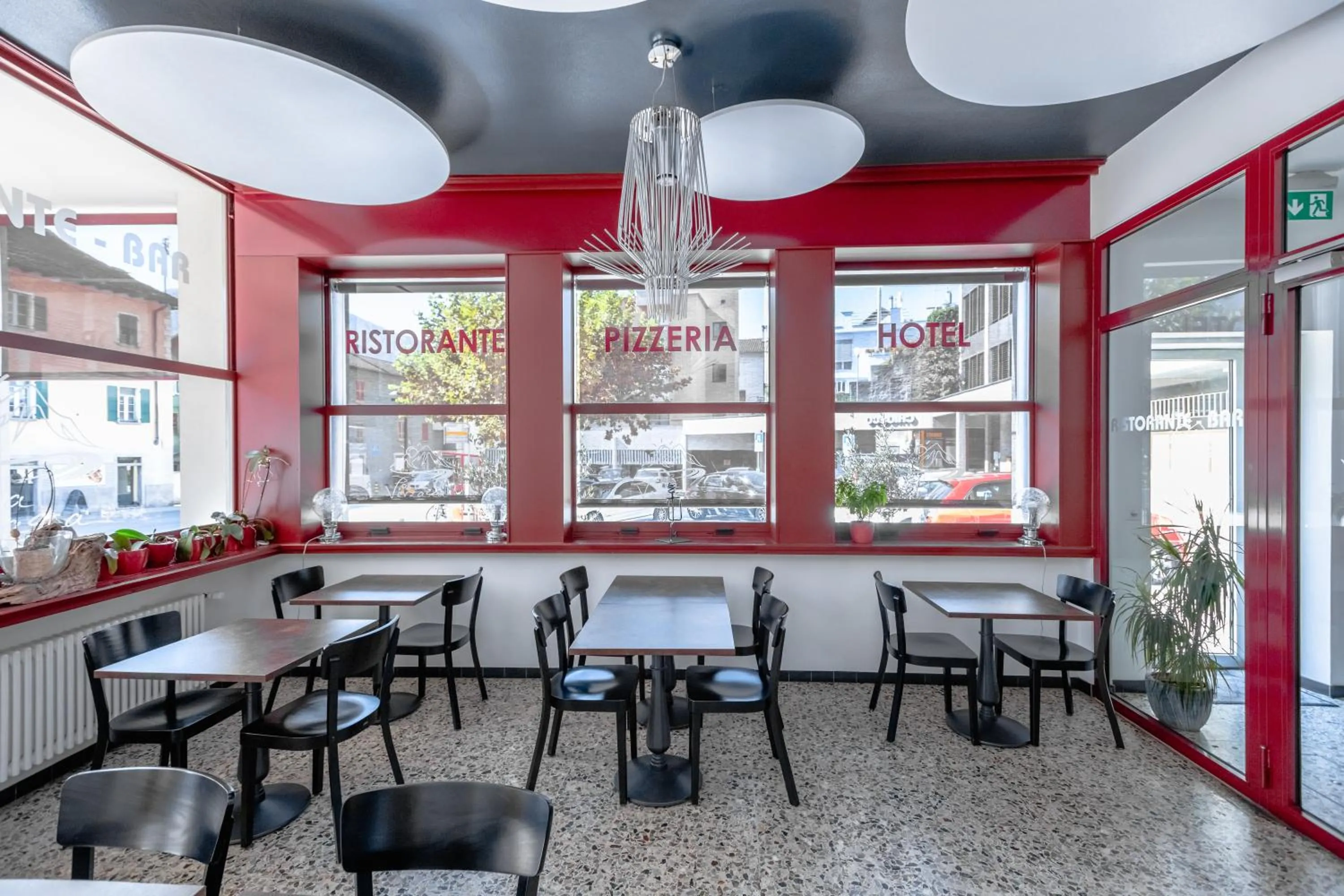 Lounge or bar in Albergo Porta Verzasca