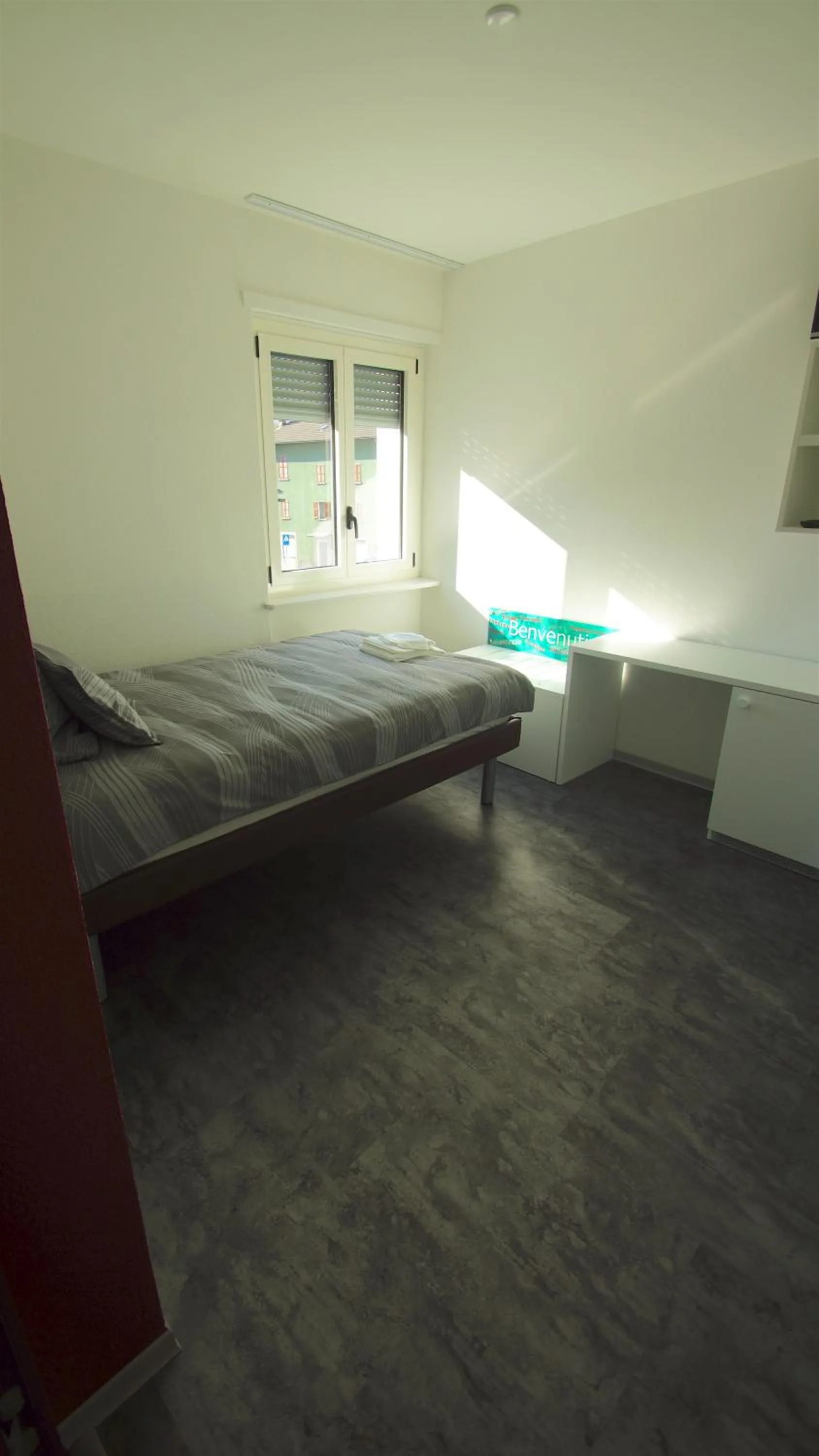 Bedroom, Bed in Albergo Porta Verzasca