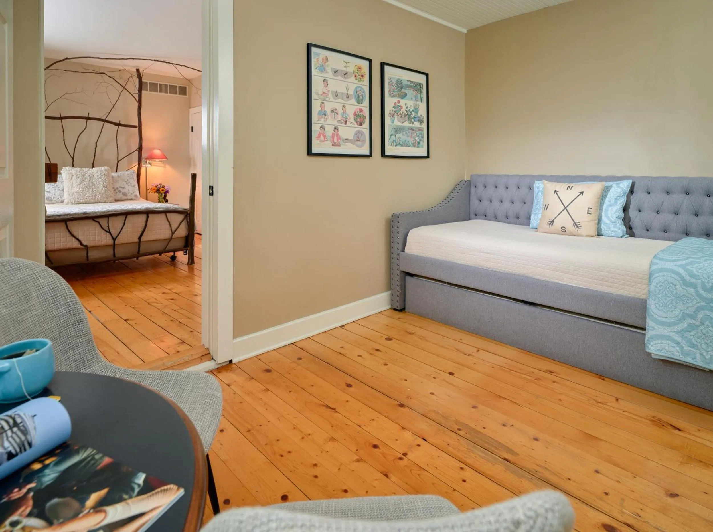 Bed in Goldberry Woods- A Modern Farm Resort