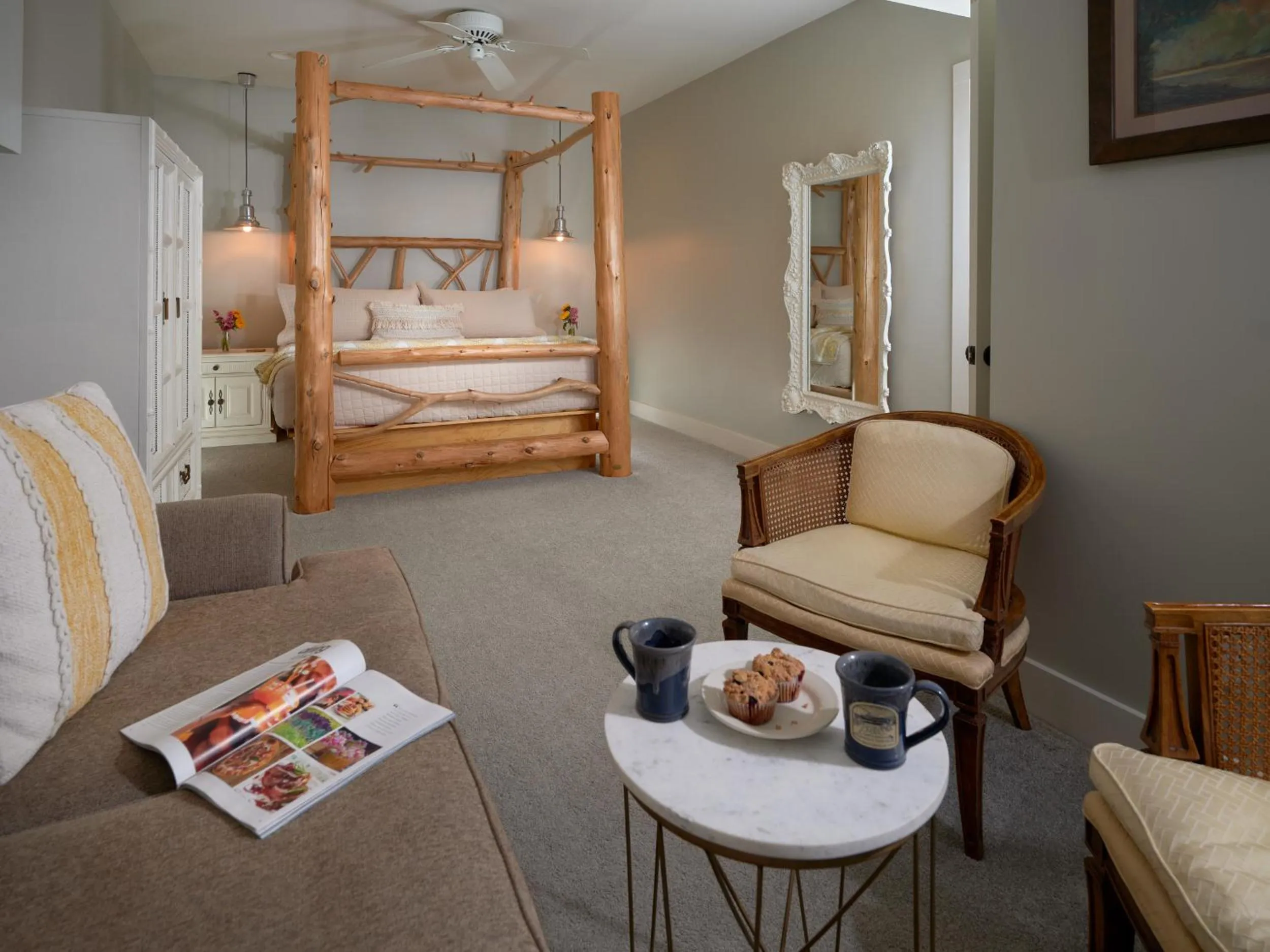 Bed in Goldberry Woods- A Modern Farm Resort