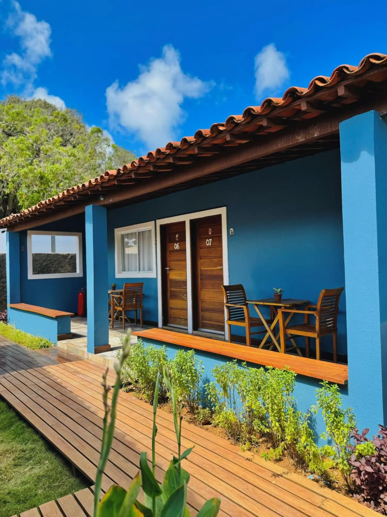 Balcony/Terrace in Pousada Alto da Vila Noronha by Alto da Ilha